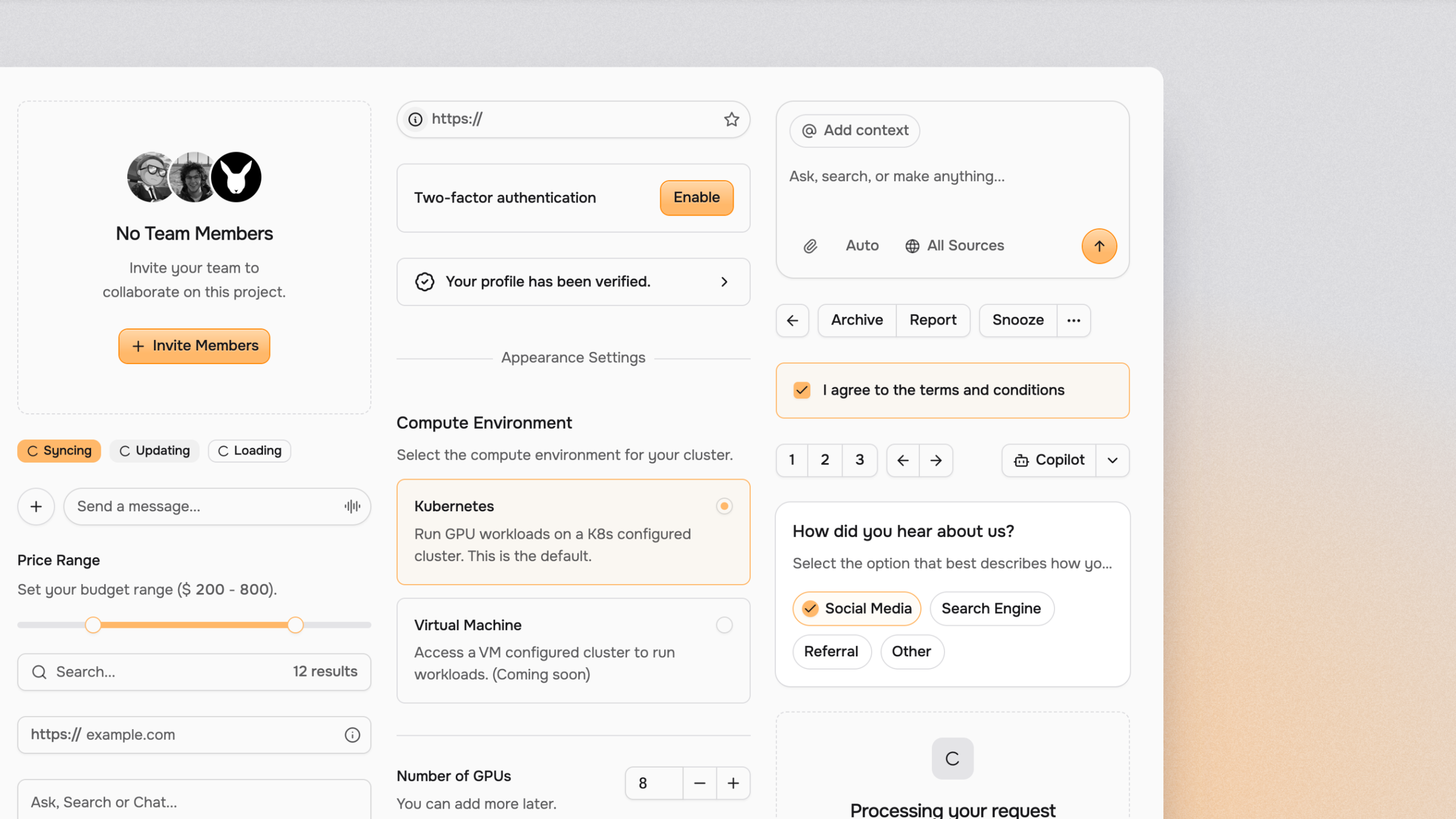 Smart shadcn/ui theme generator screenshot 2