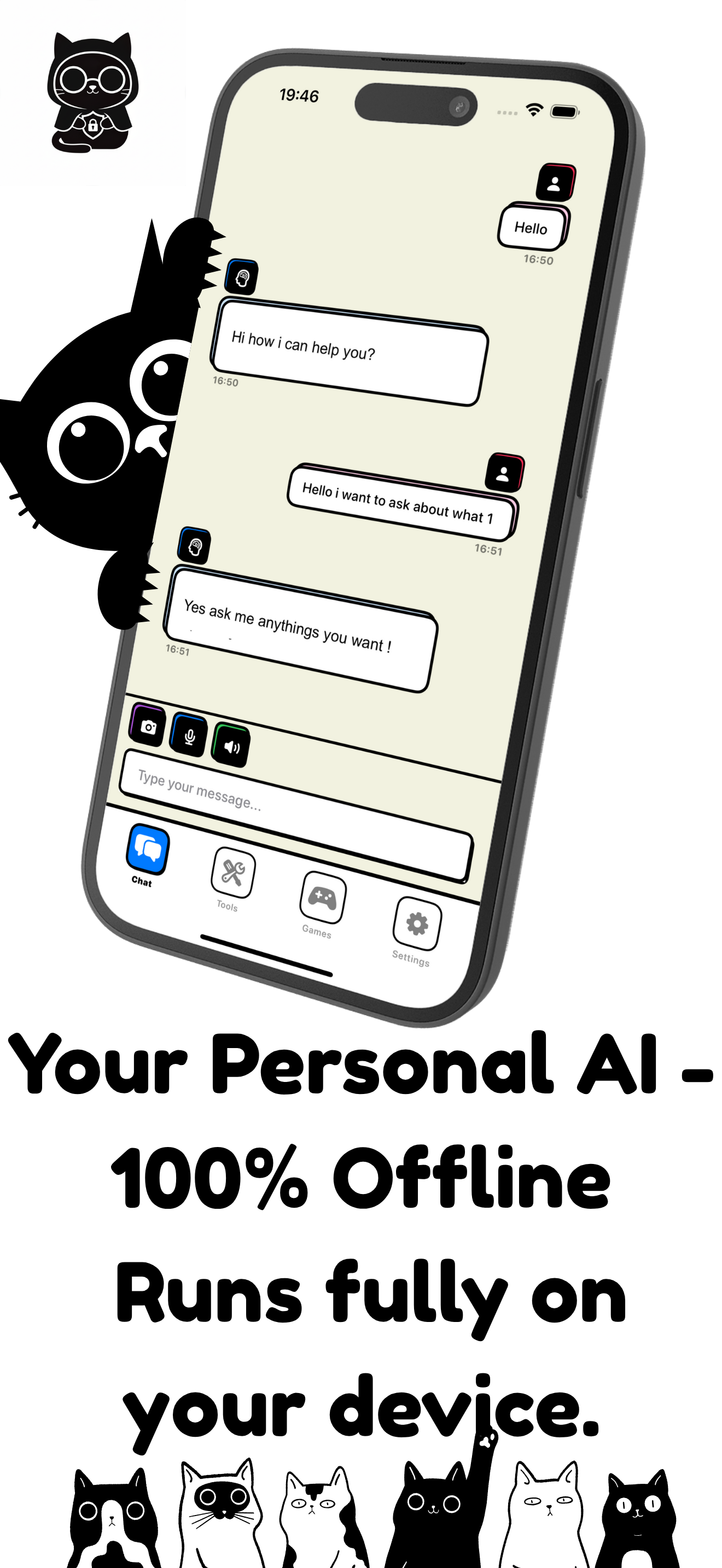 Private Mind - Offline AI App screenshot 2