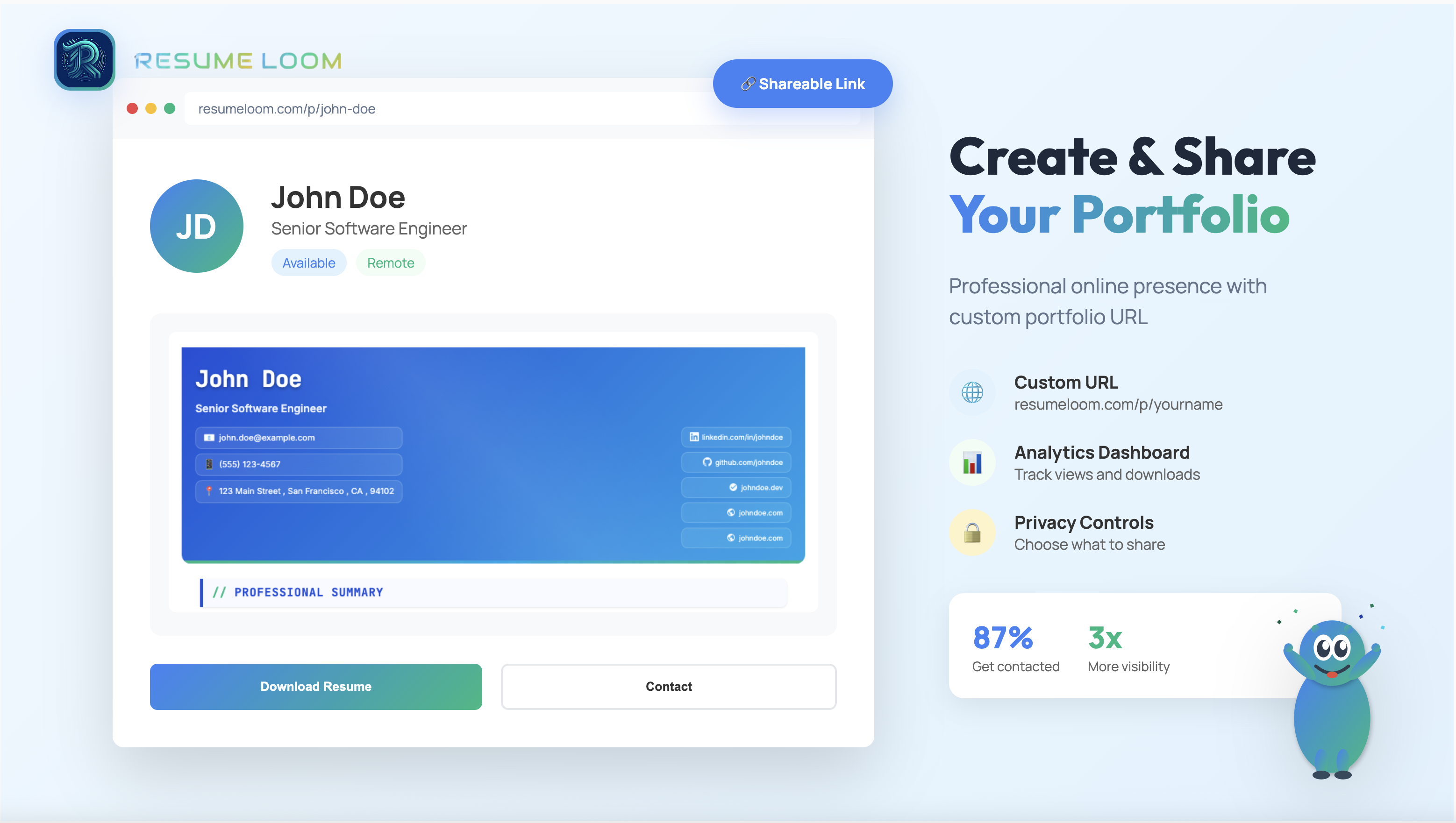 Resume Loom screenshot 7