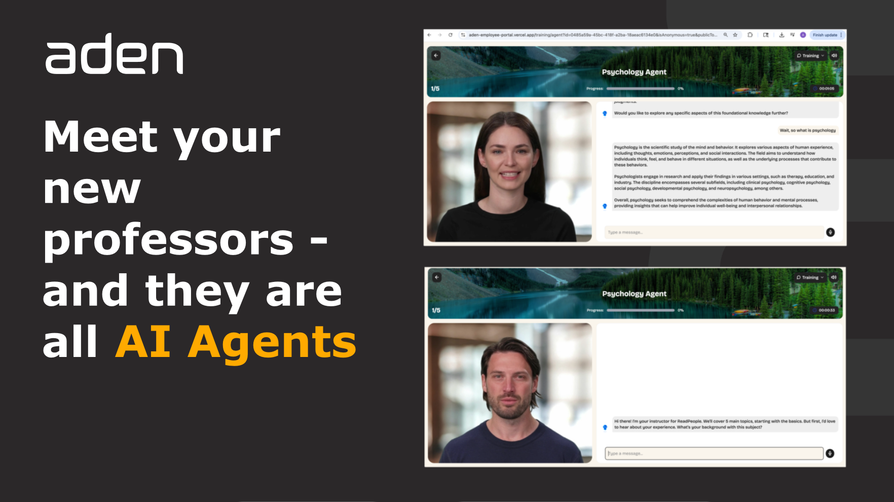 AI Professors by Aden screenshot 1