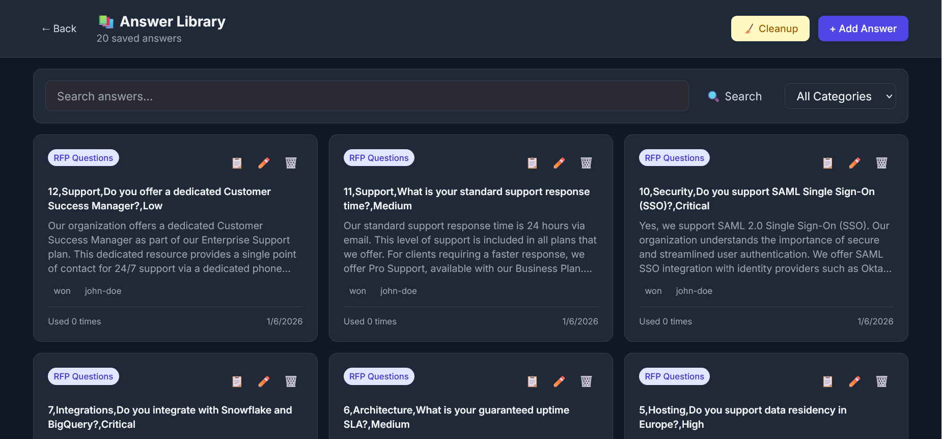 RFPgrep screenshot 3