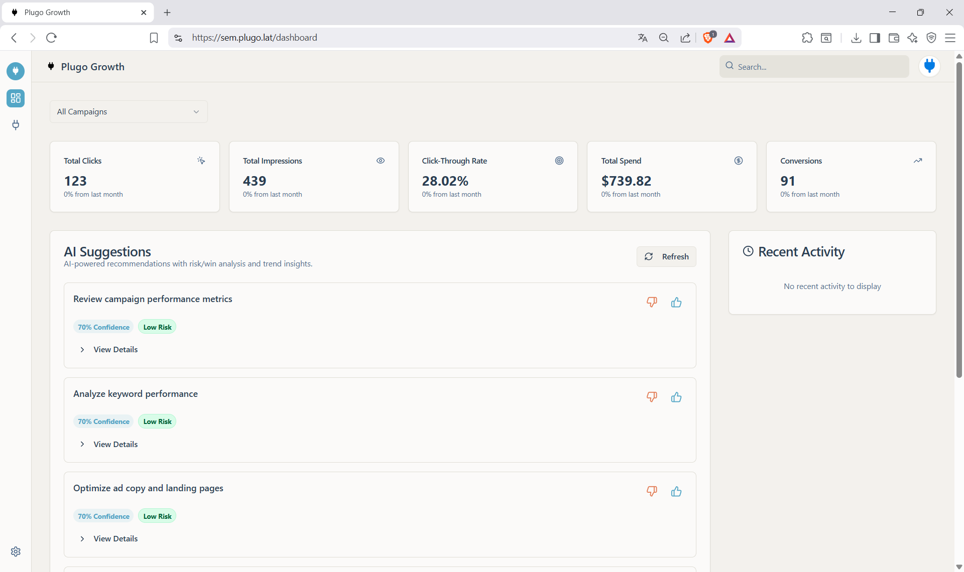 Plugo Growth screenshot 3