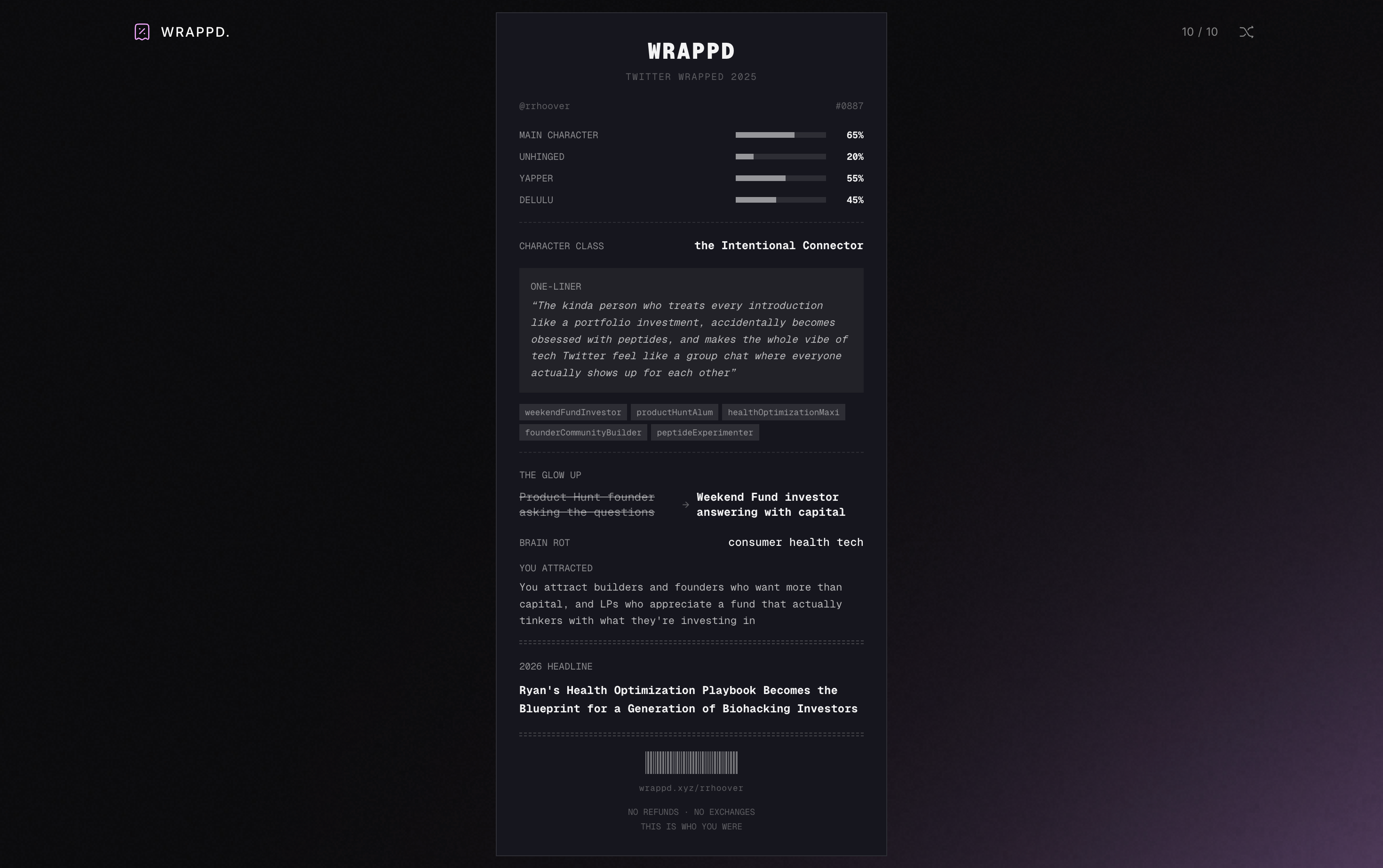 Wrappd.xyz screenshot 7