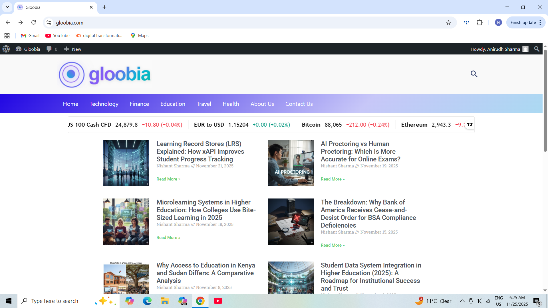 Gloobia screenshot 2