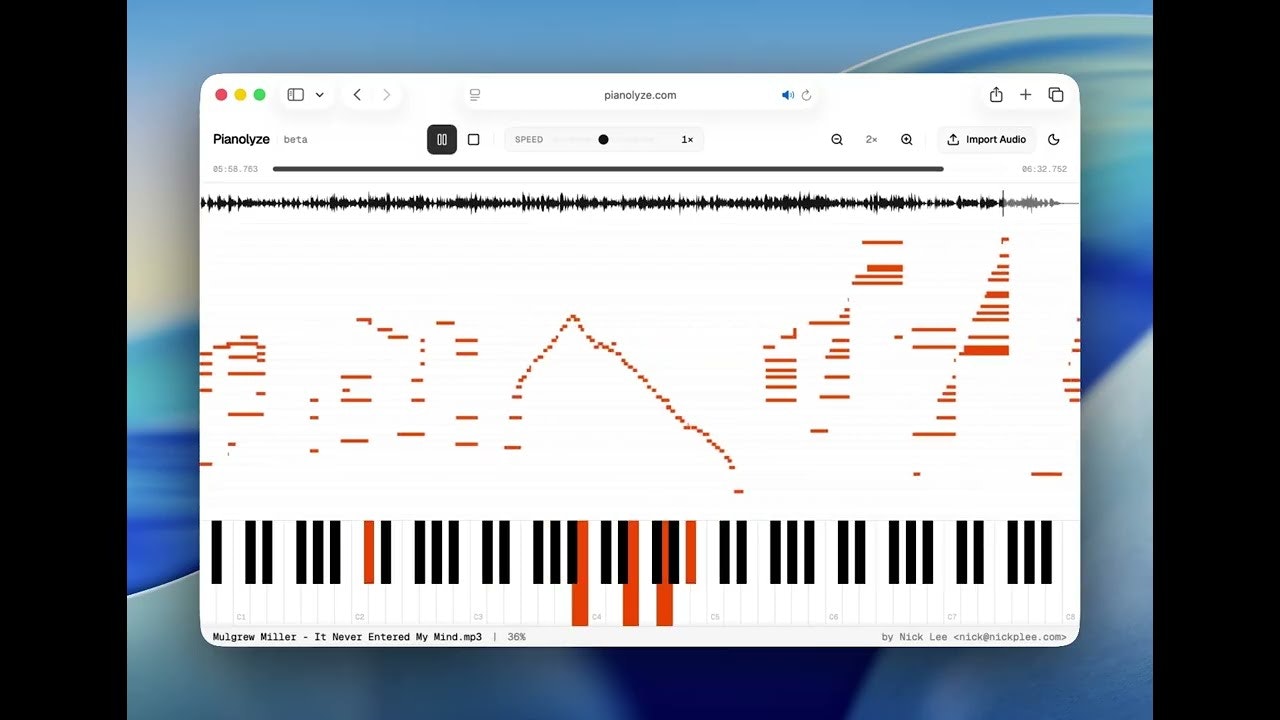 Pianolyze screenshot 3