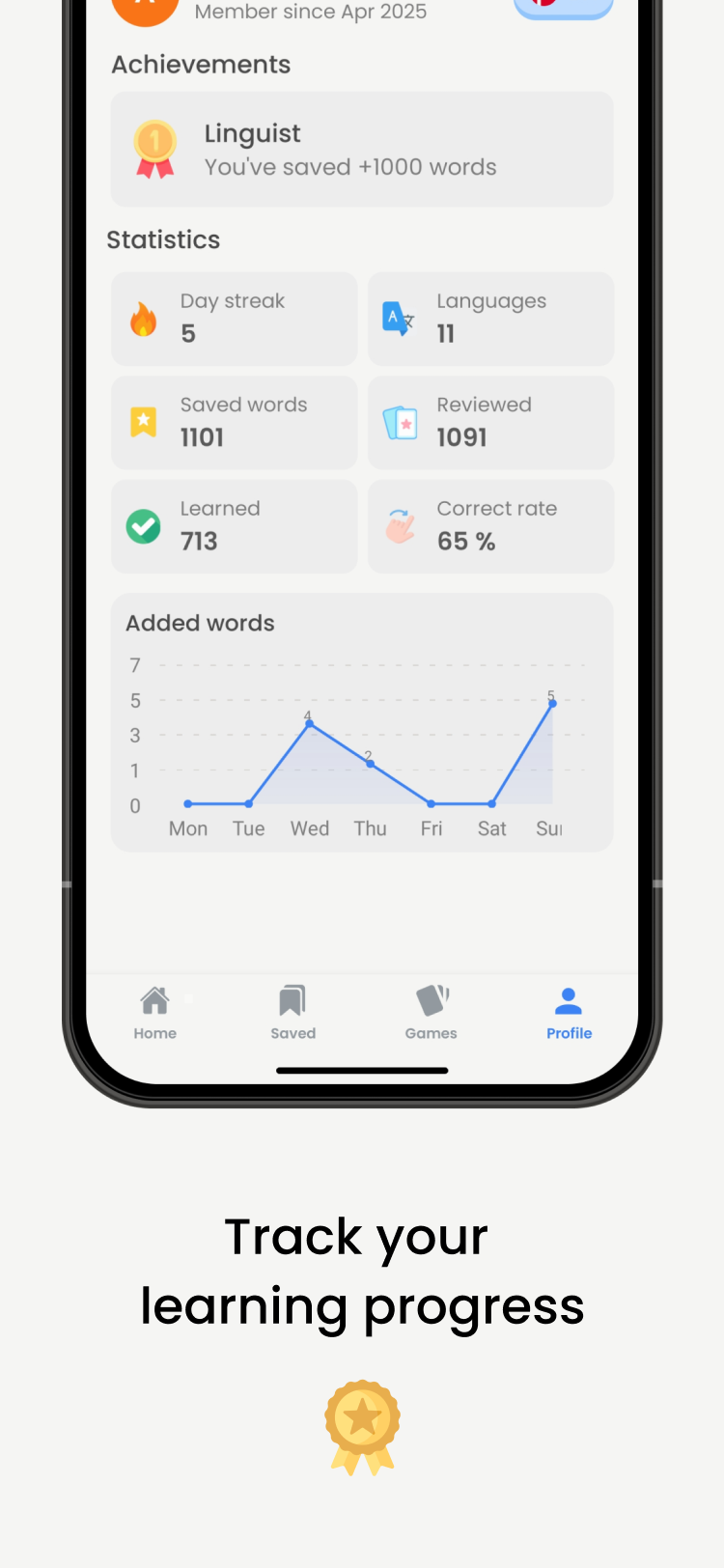 WordWise for iOS screenshot 6
