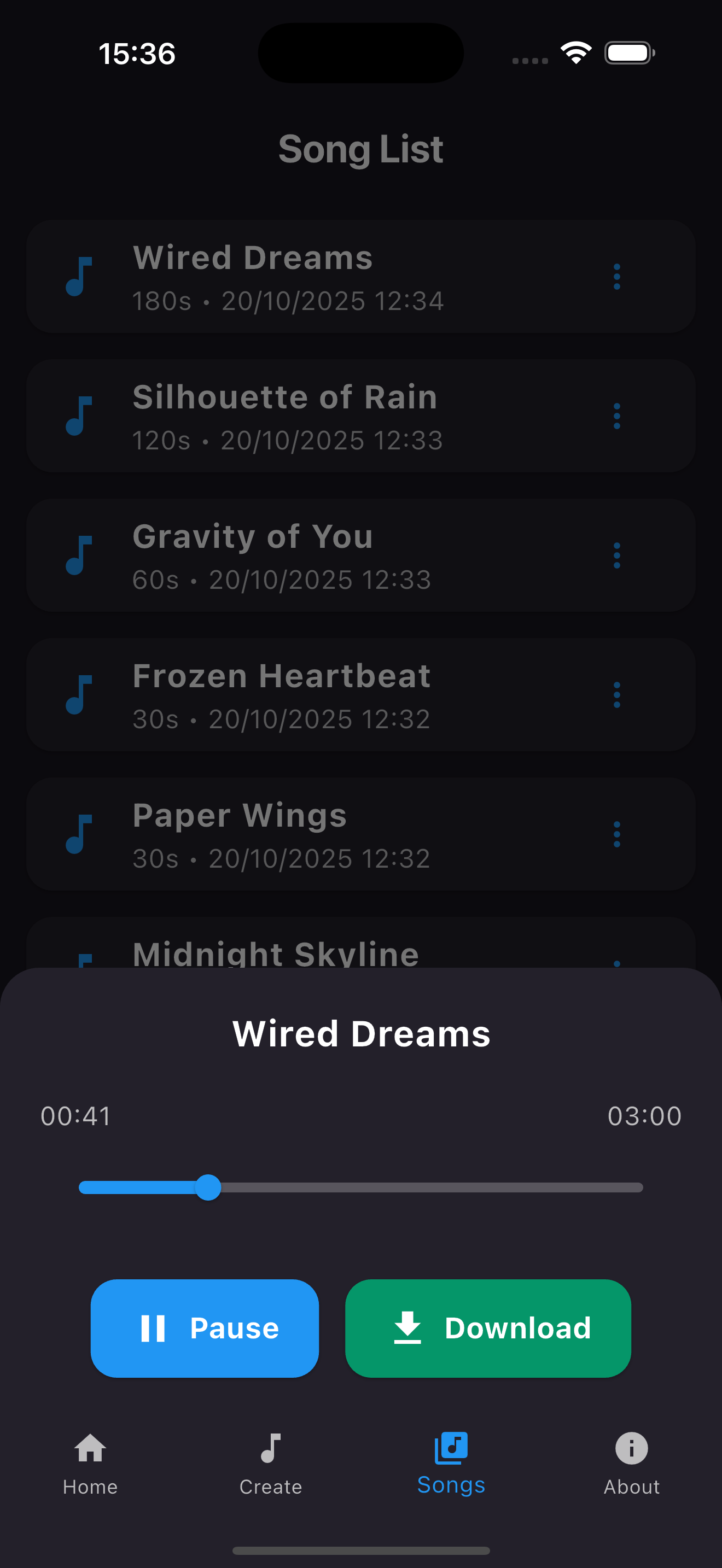 Melodyrics: AI Song Generator screenshot 6