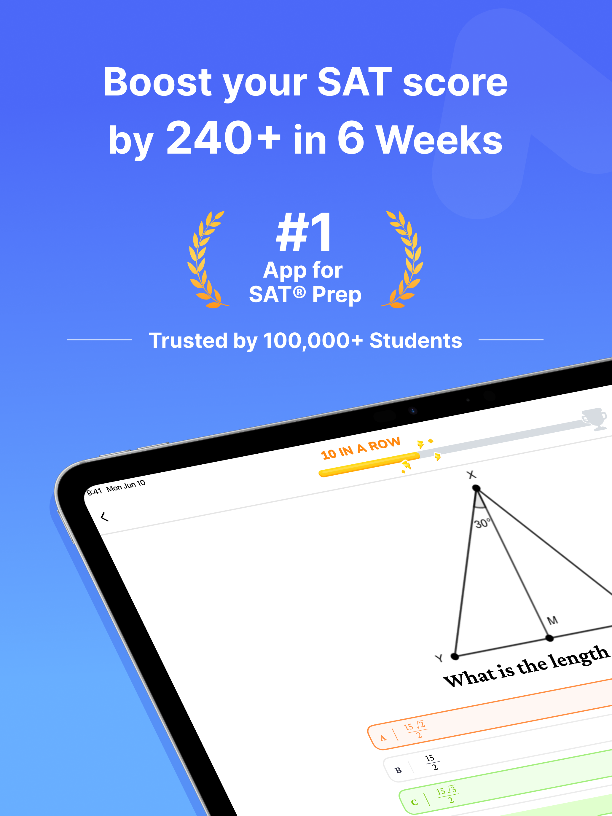 AlphaTest: Ace Digital SAT with AI tutor screenshot 1