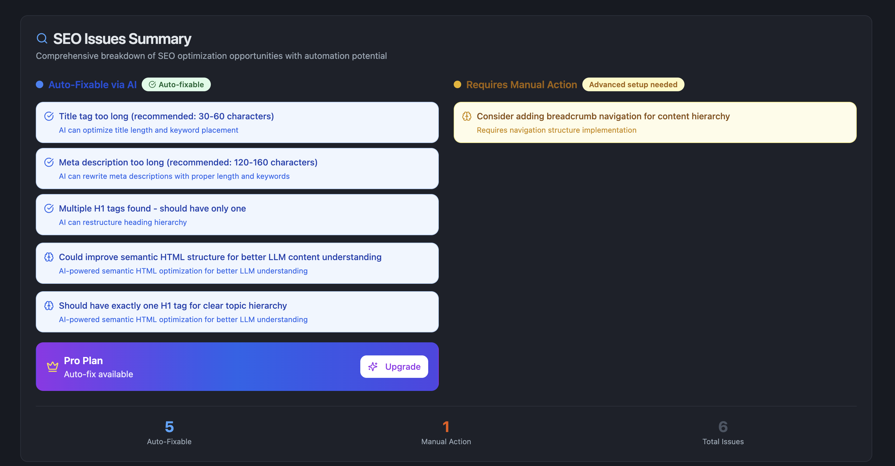 WebFixr AI – Free AI Website Audit screenshot 3