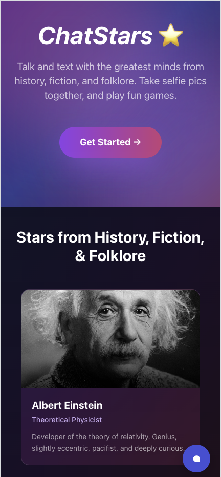 ChatStars screenshot 1