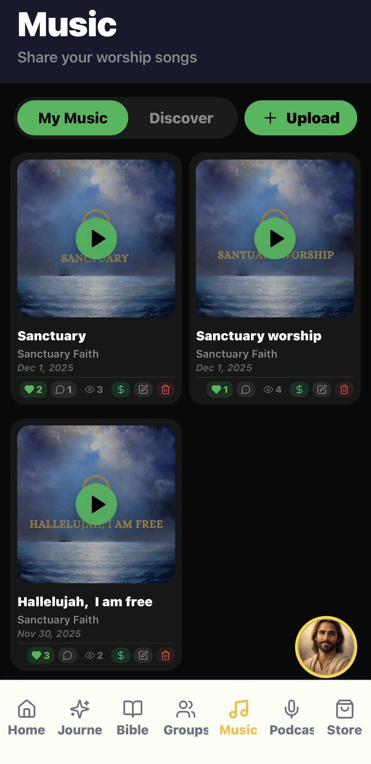 Sanctuary Faith screenshot 2