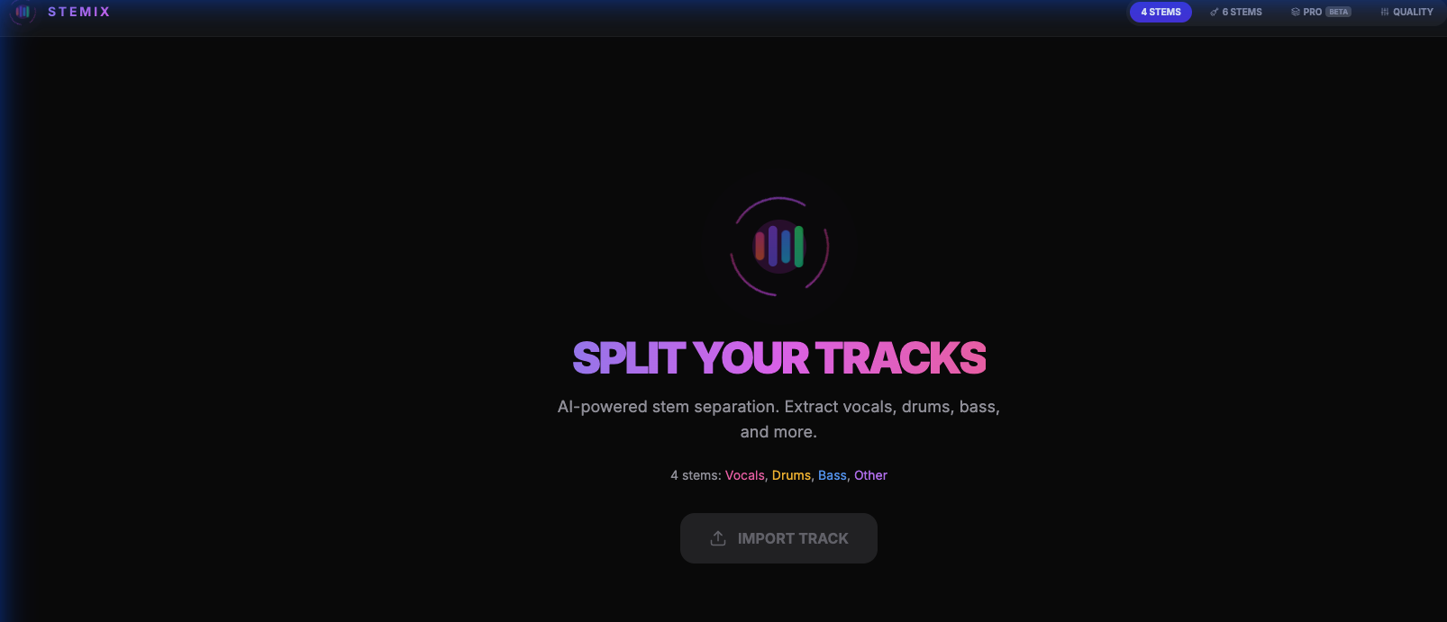 Stemix screenshot 1