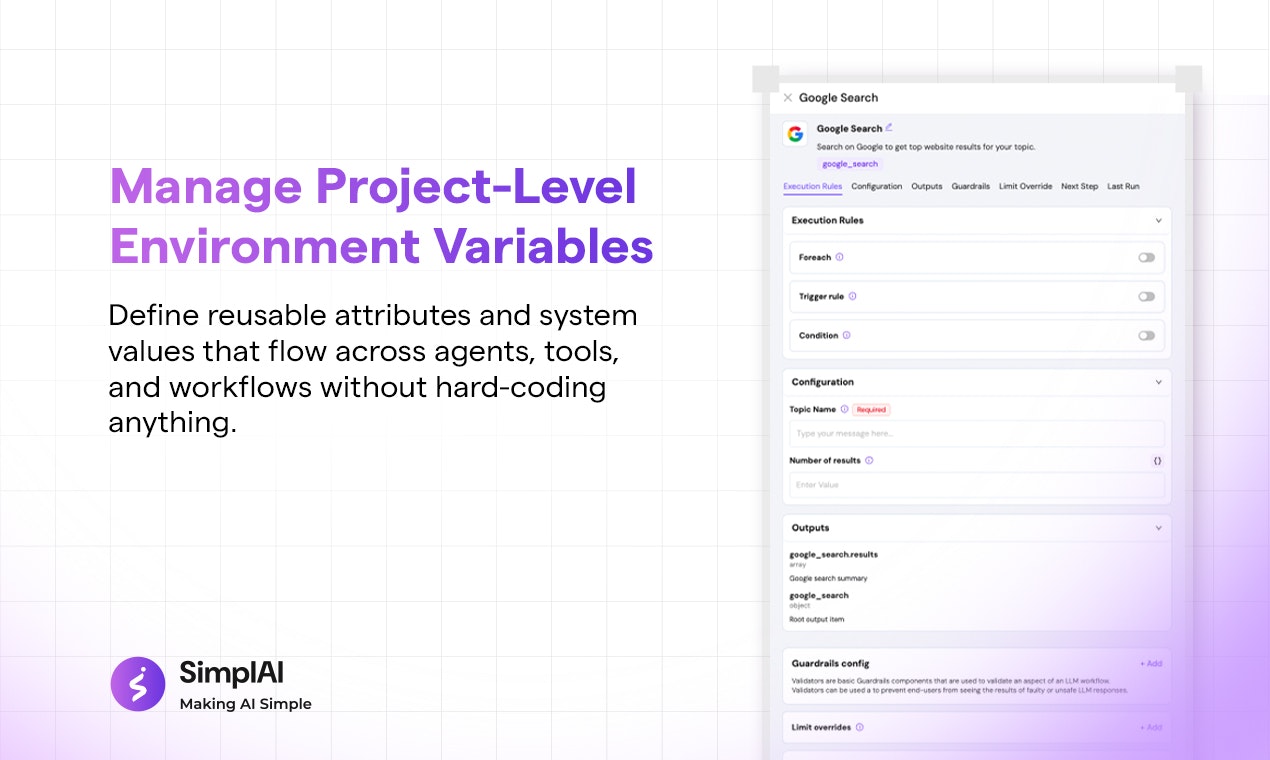 SimplAI New Workflow Builder screenshot 4