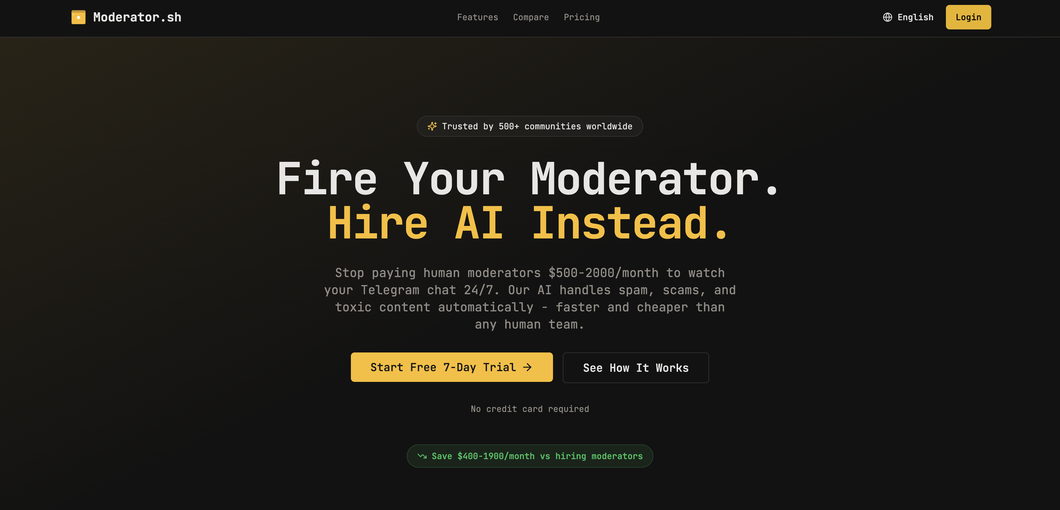 Moderator.sh screenshot 3