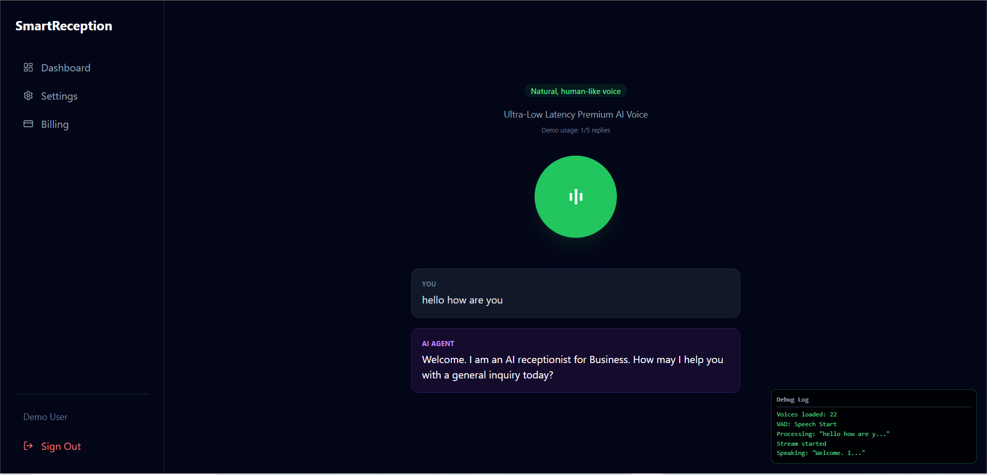 smart reception screenshot 5