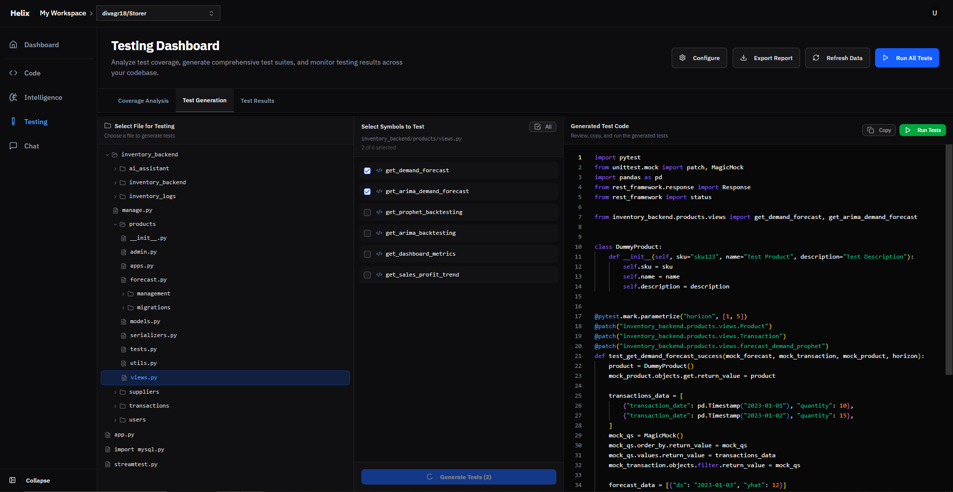 Helix v1.0 screenshot 5