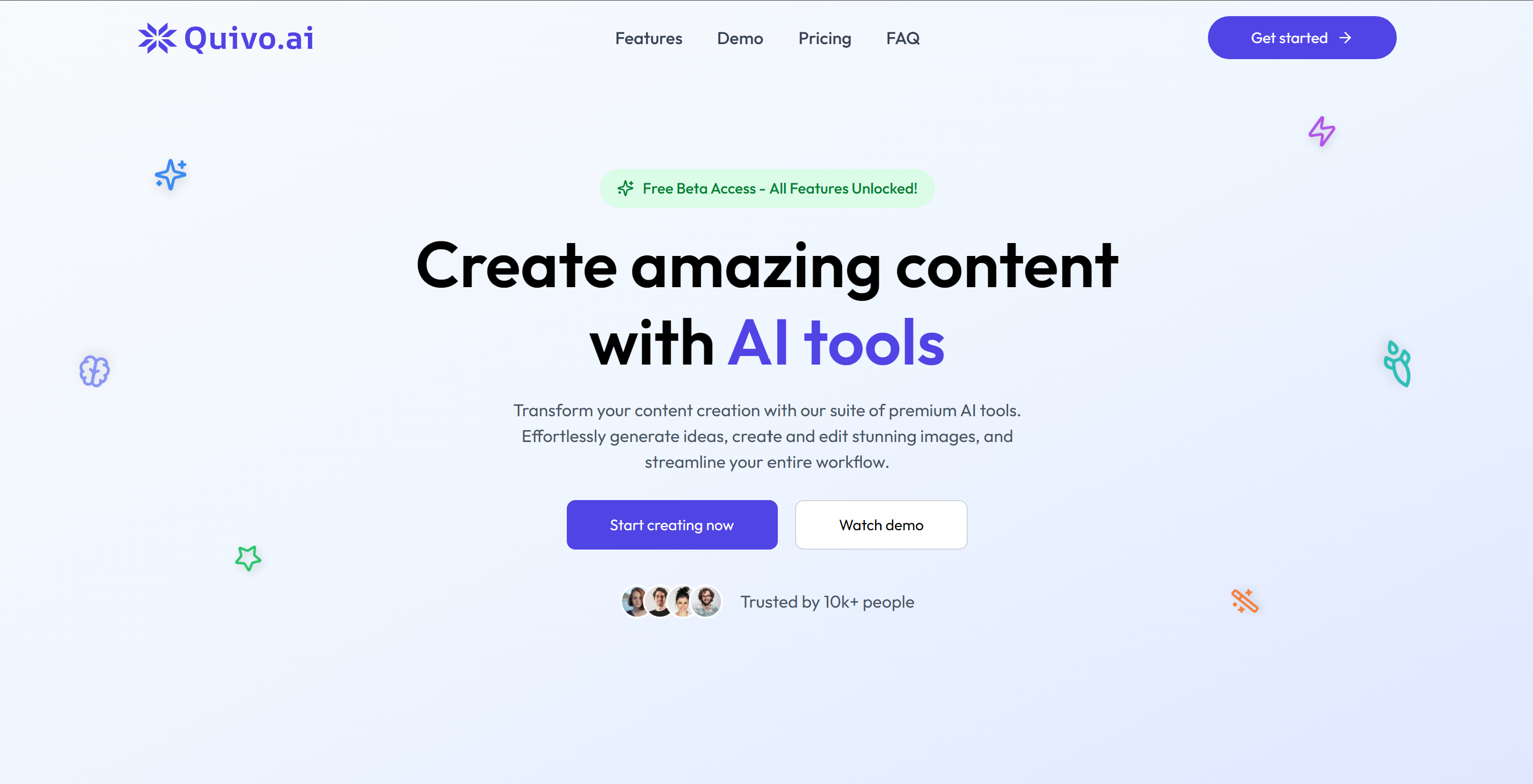 Quivo.ai screenshot 1