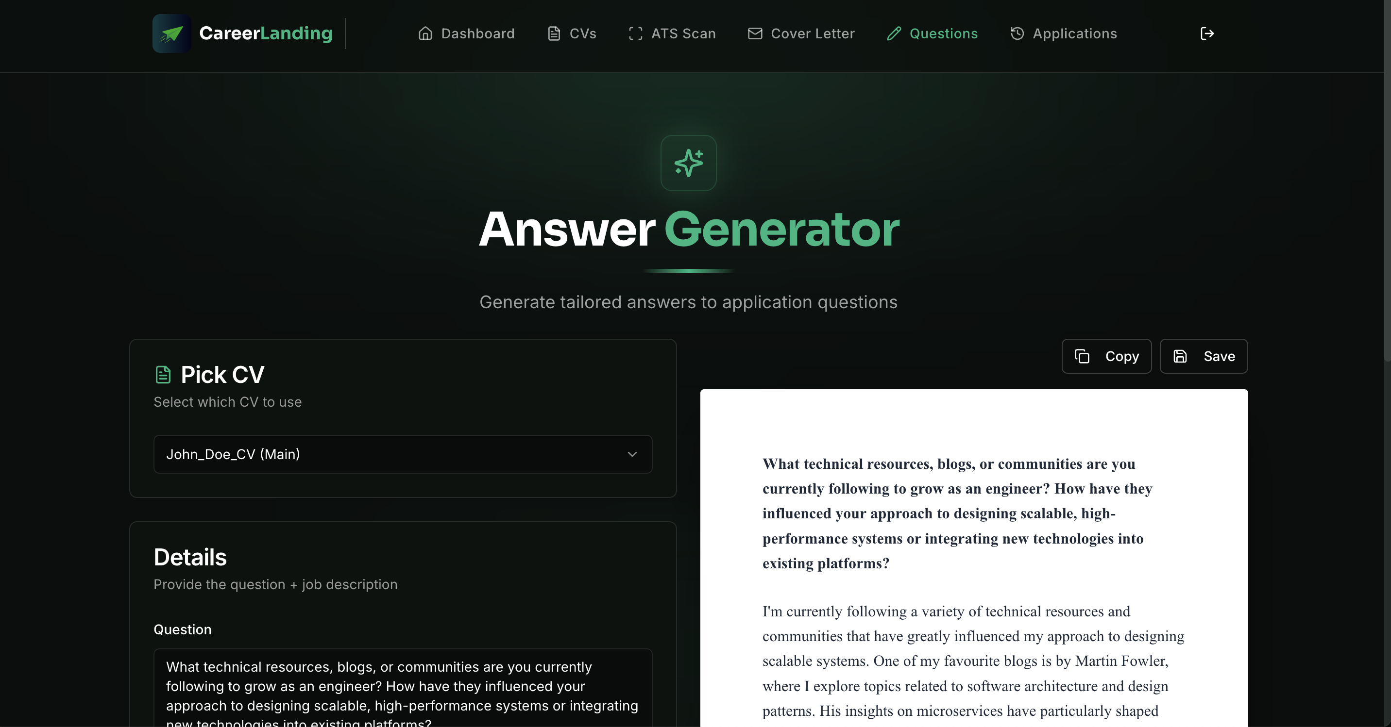 CareerLanding screenshot 3