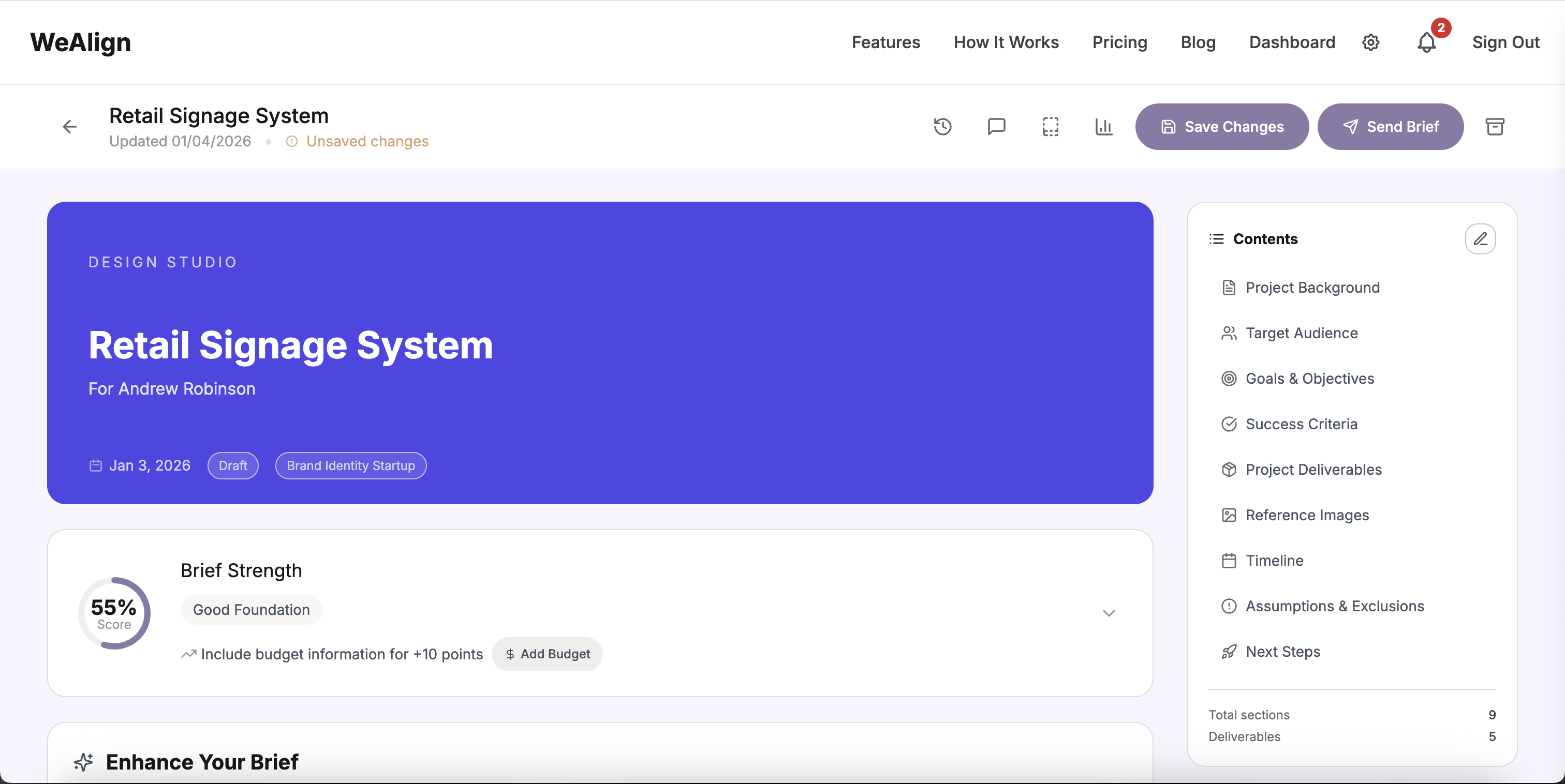 WeAlign screenshot 2