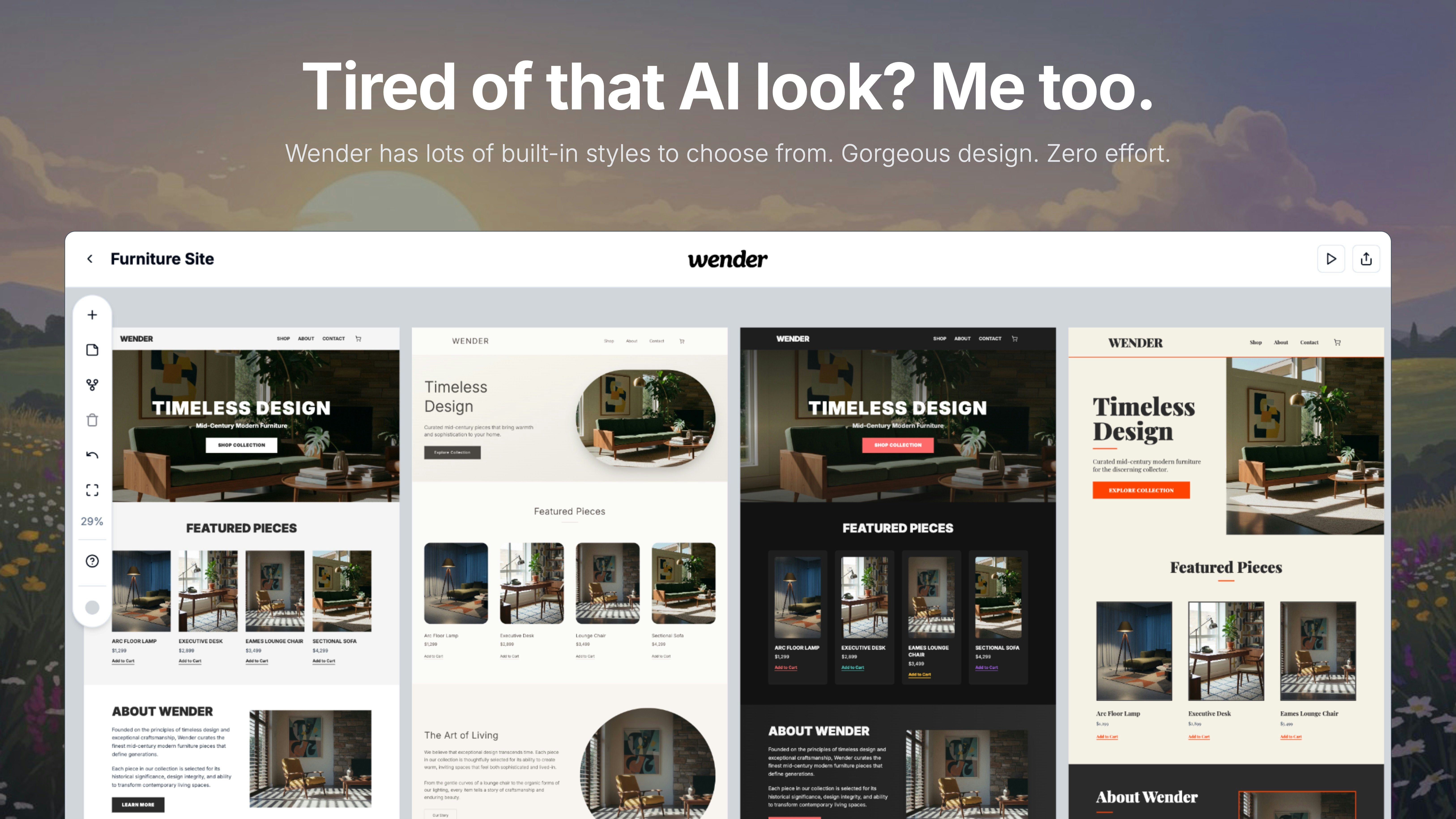 Wender screenshot 3