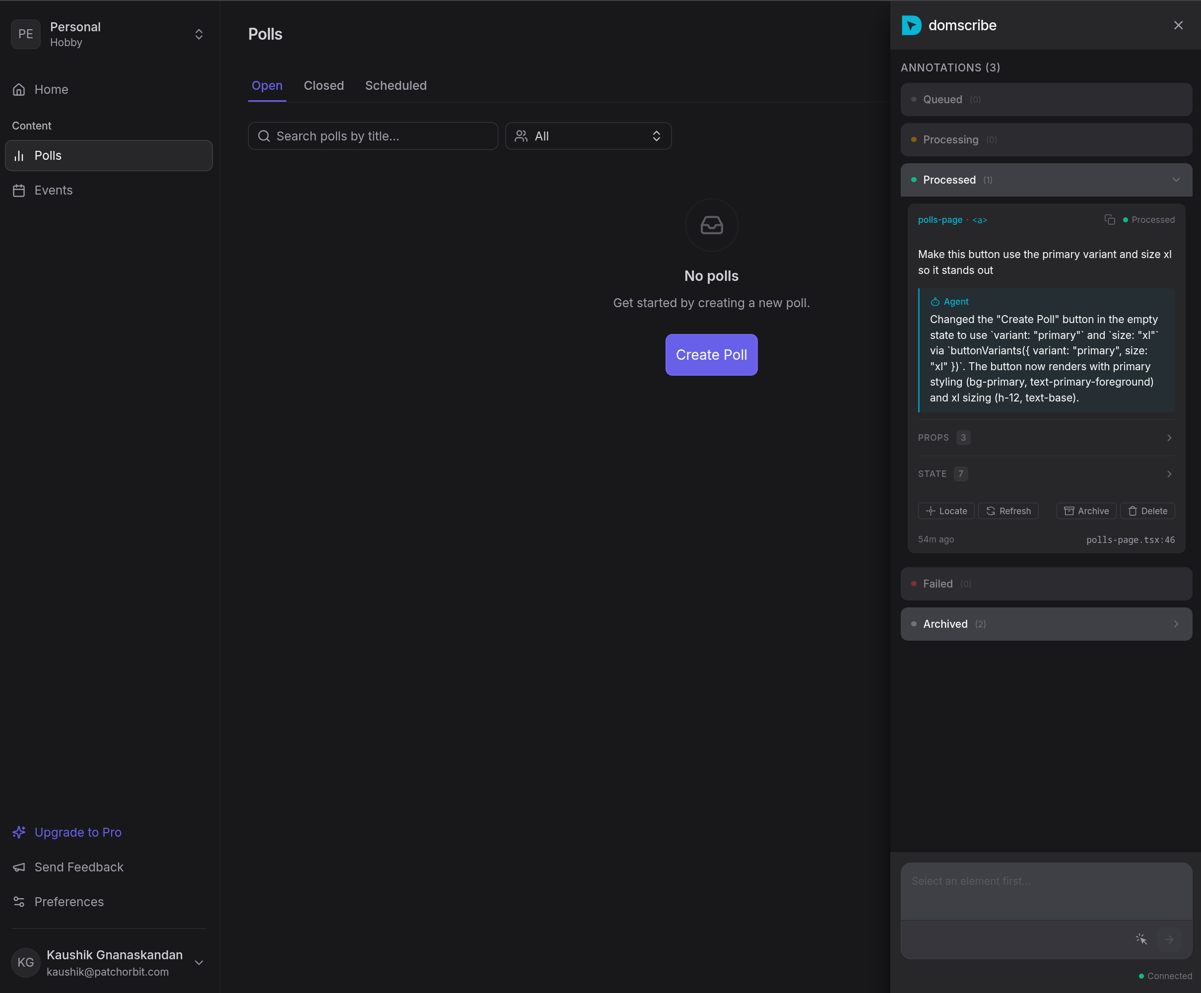 Domscribe screenshot 15