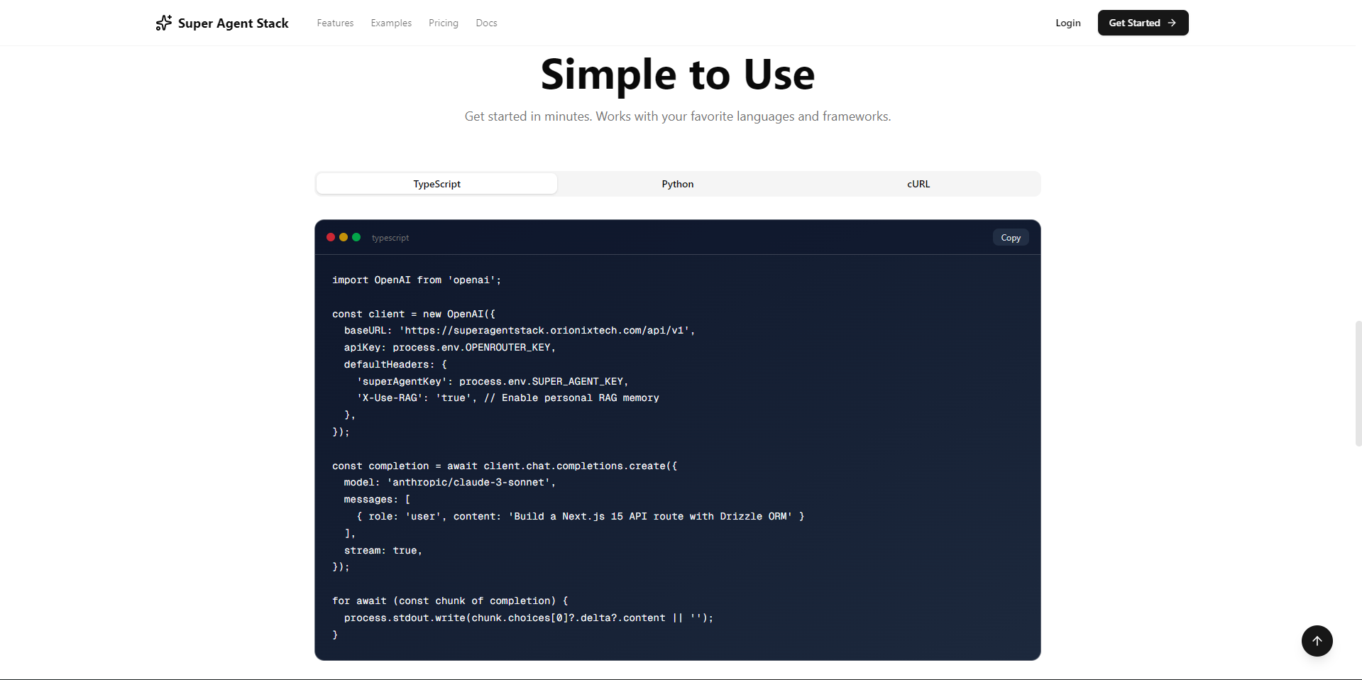 Super Agent Stack screenshot 3