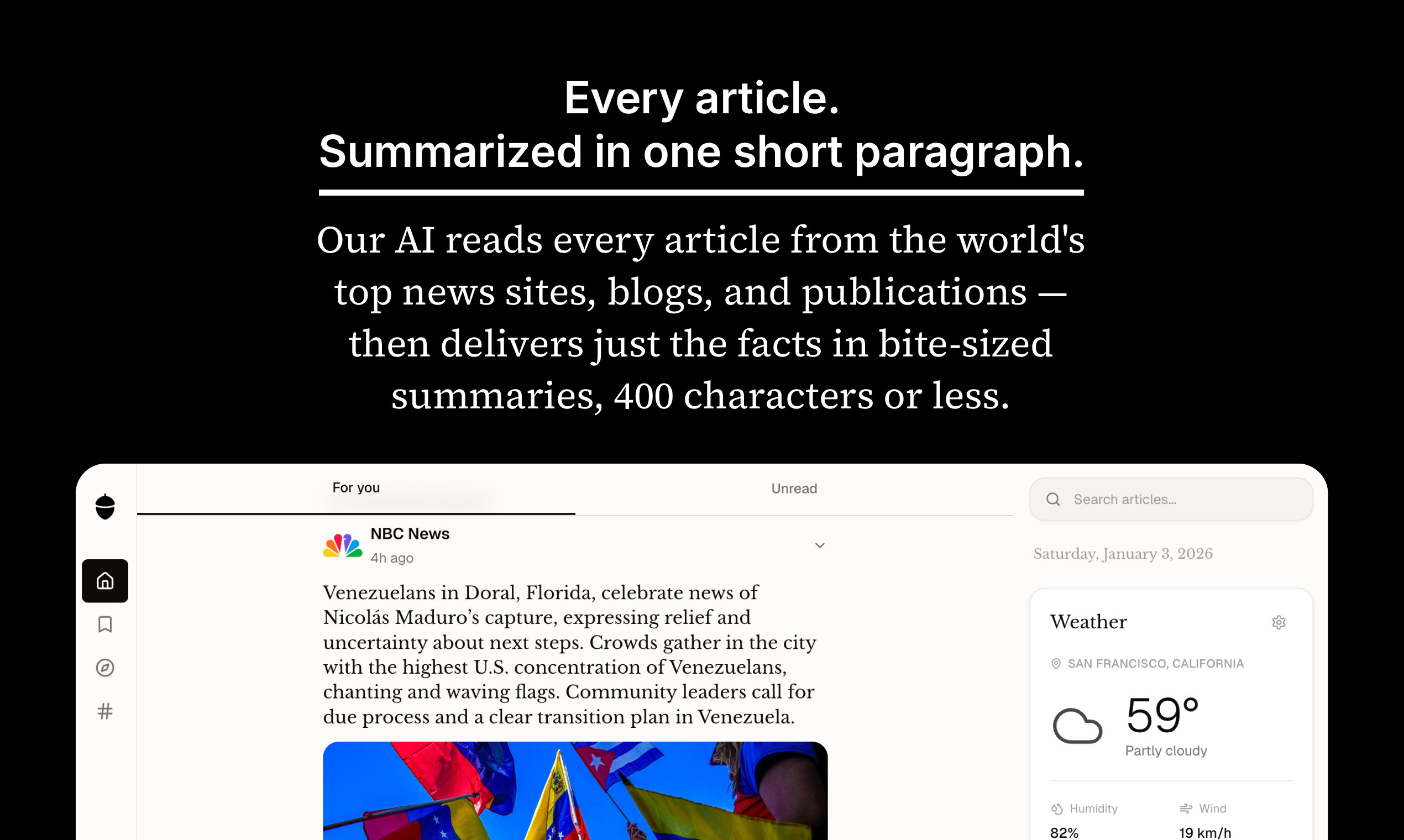 Nutgrafe screenshot 1