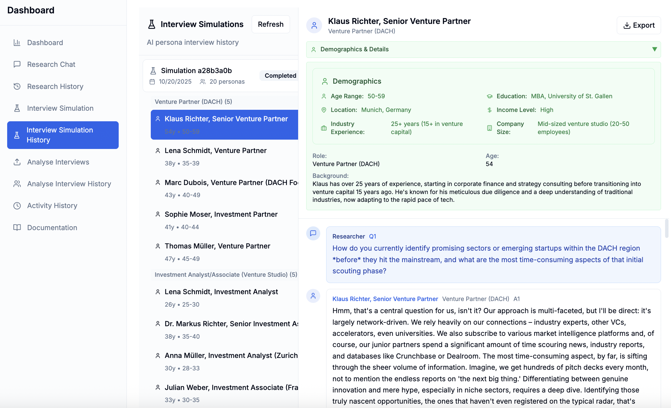 AxWise - AI User Discovery Engine screenshot 5