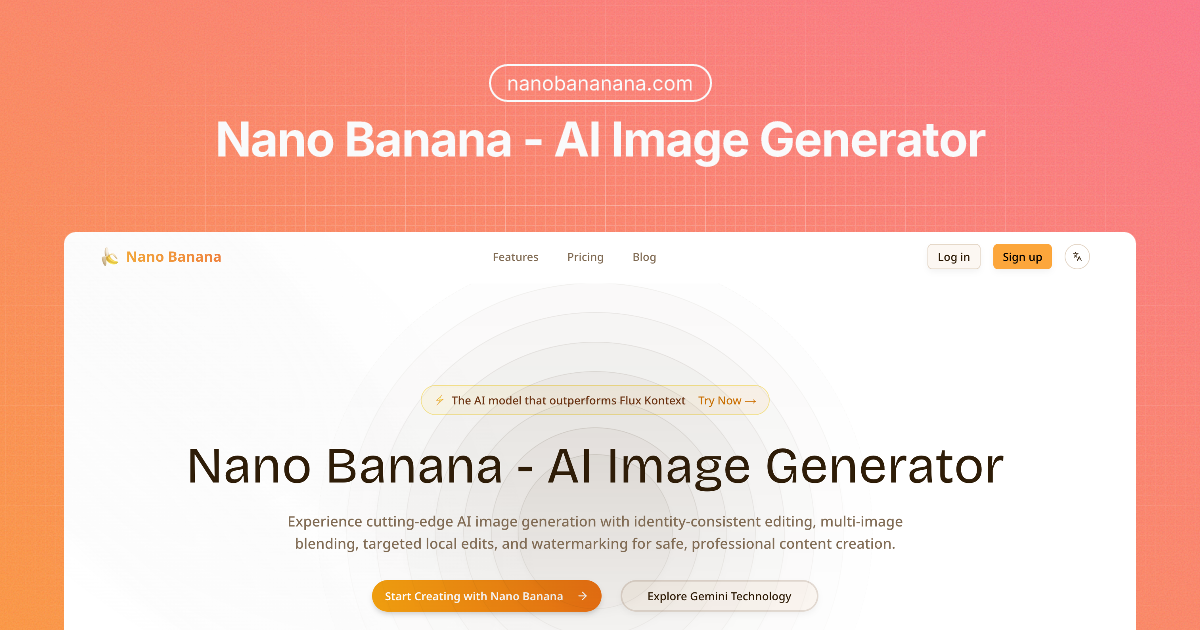 Nano Banana screenshot 1