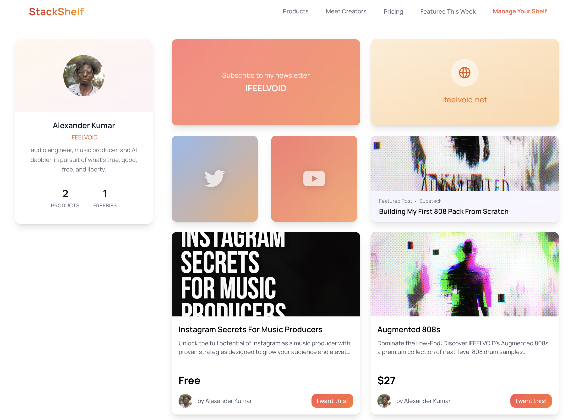 StackShelf screenshot 3