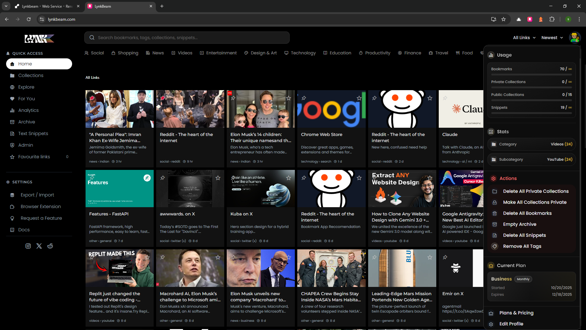 LynkBeam screenshot 2