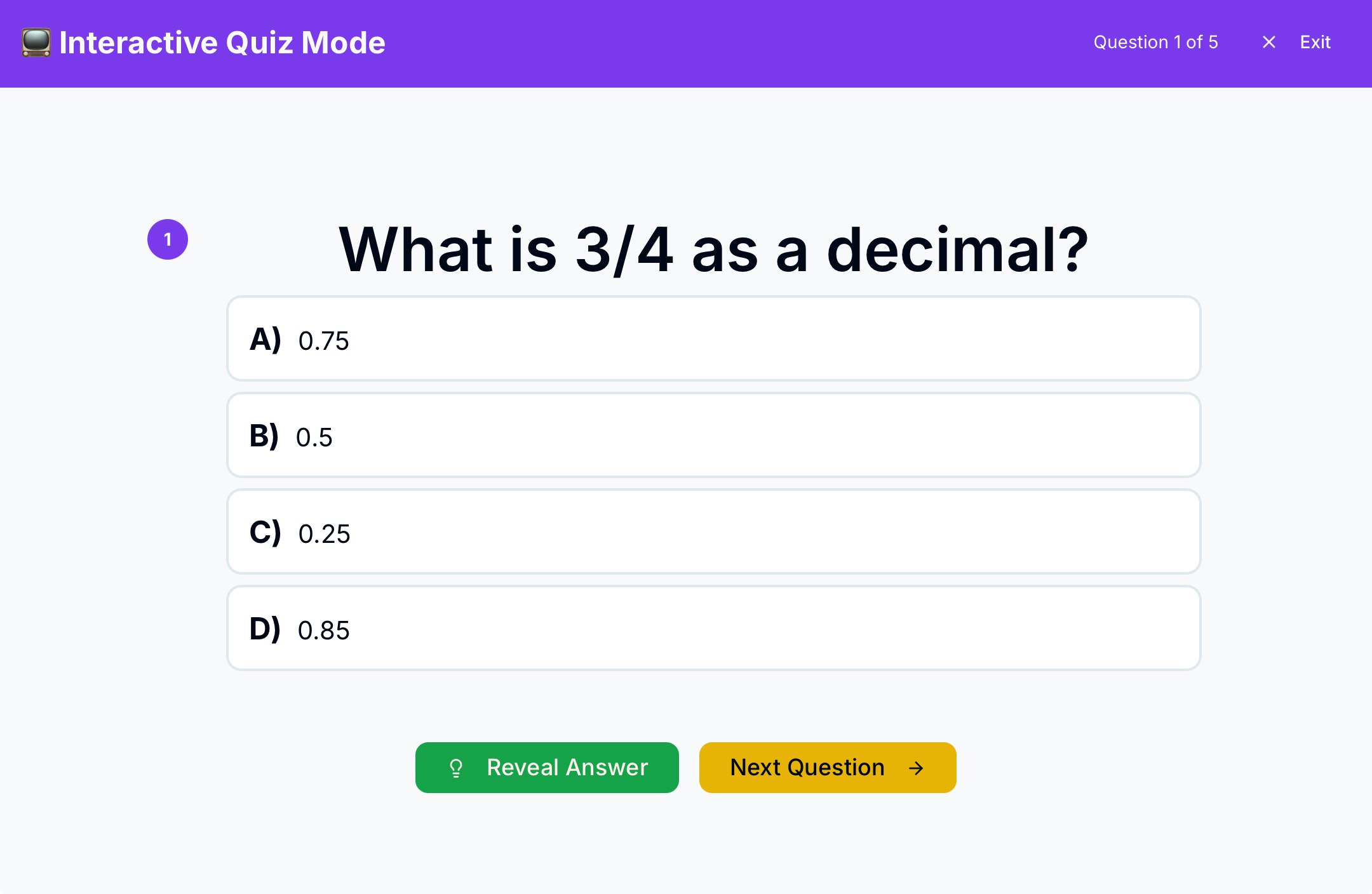 Quick Quiz it screenshot 5
