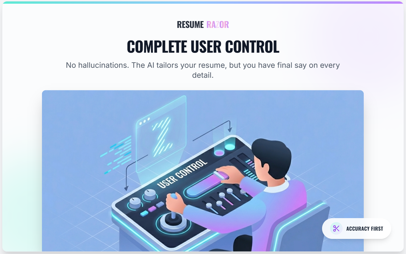 Resume Razor screenshot 4