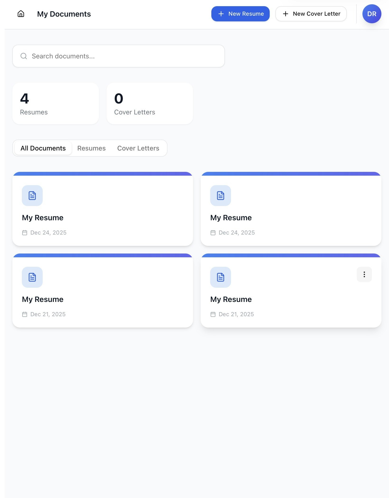SmartCV screenshot 3