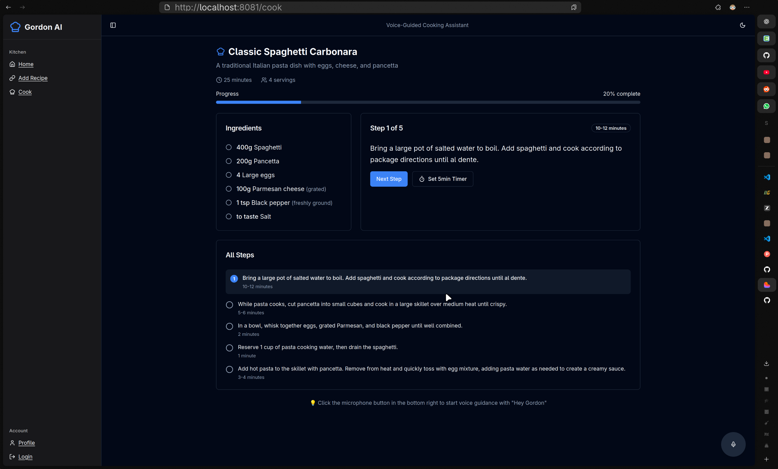 Gordon.AI screenshot 3