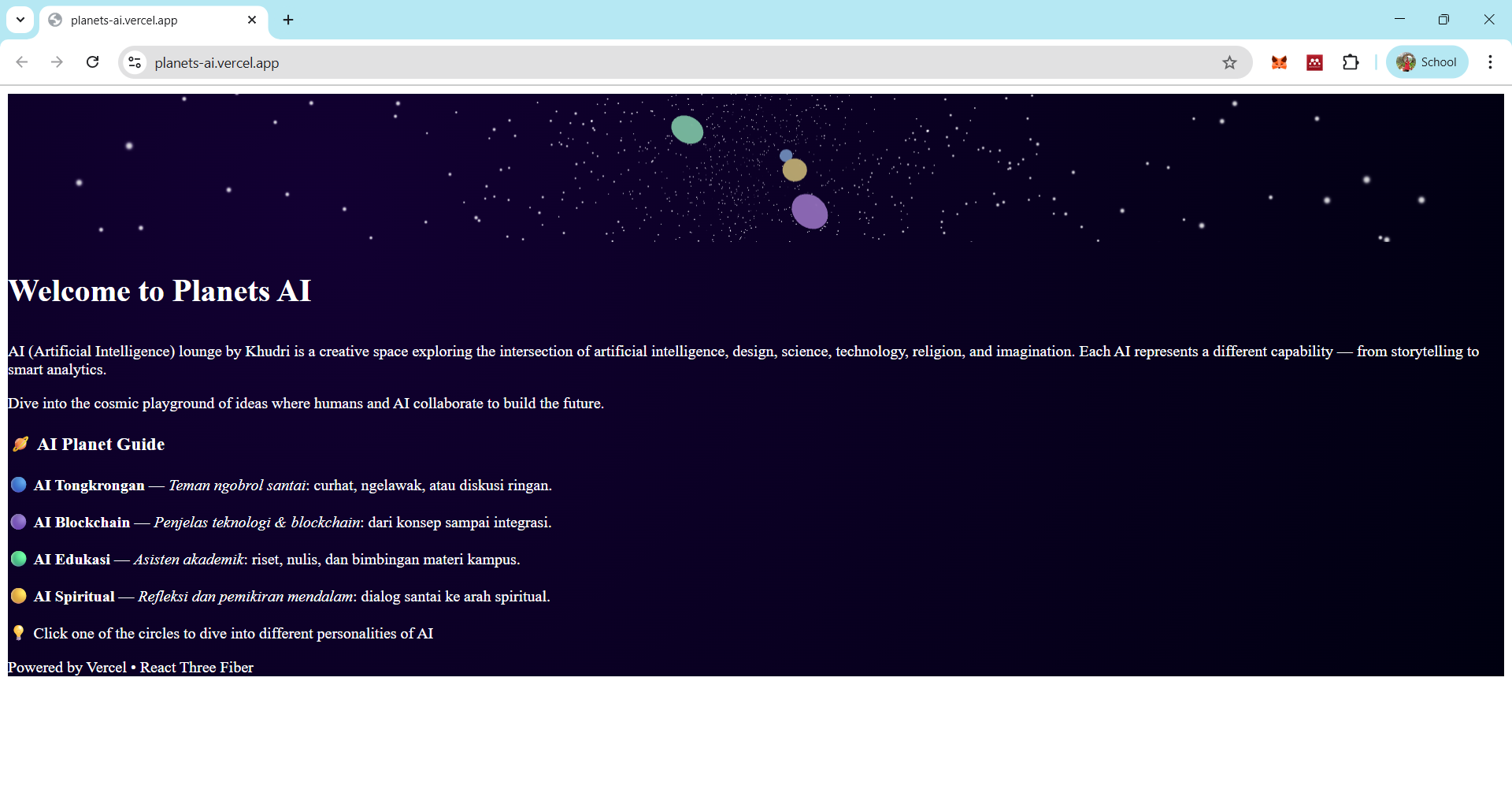 Planets AI screenshot 1