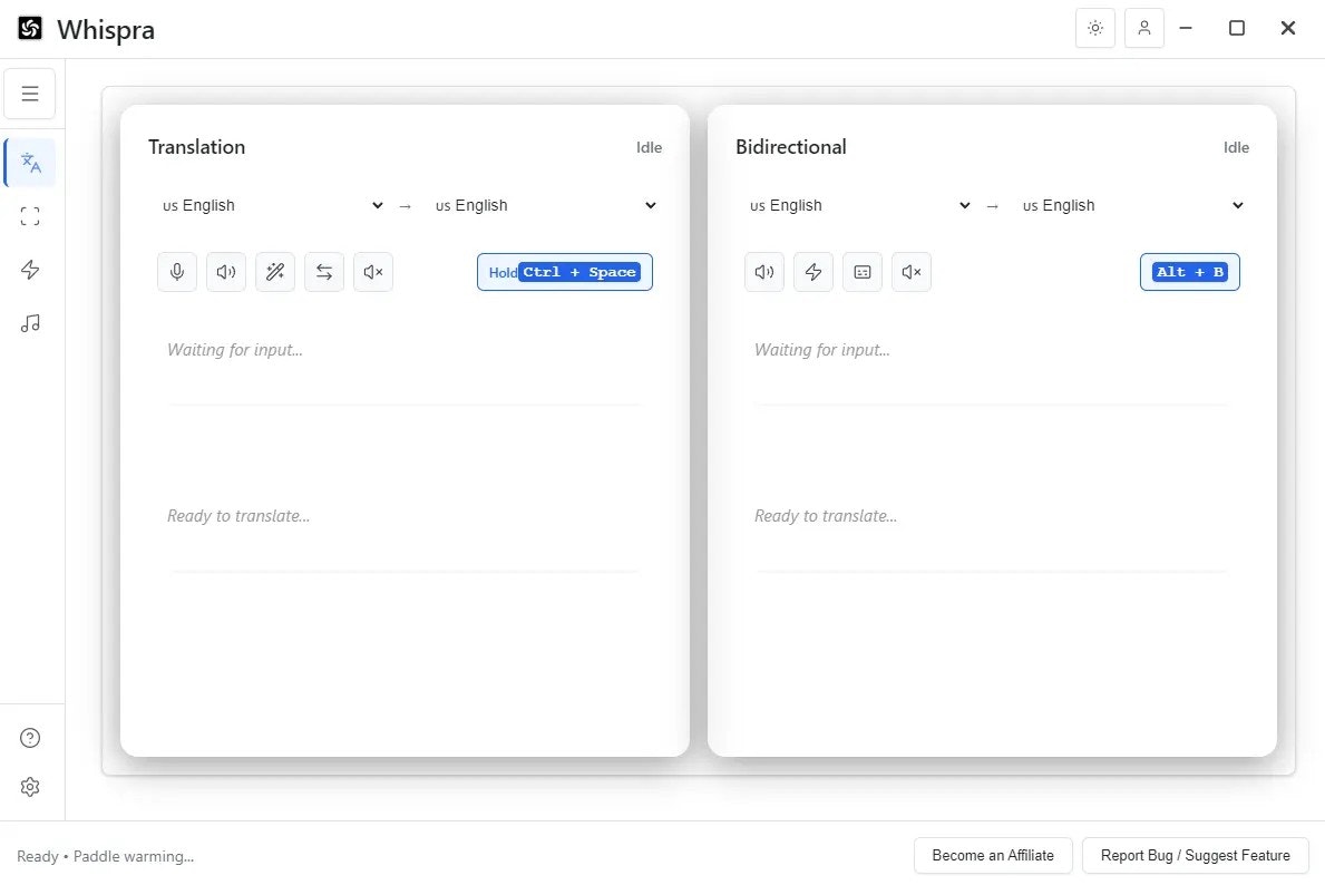 Whispra screenshot 2