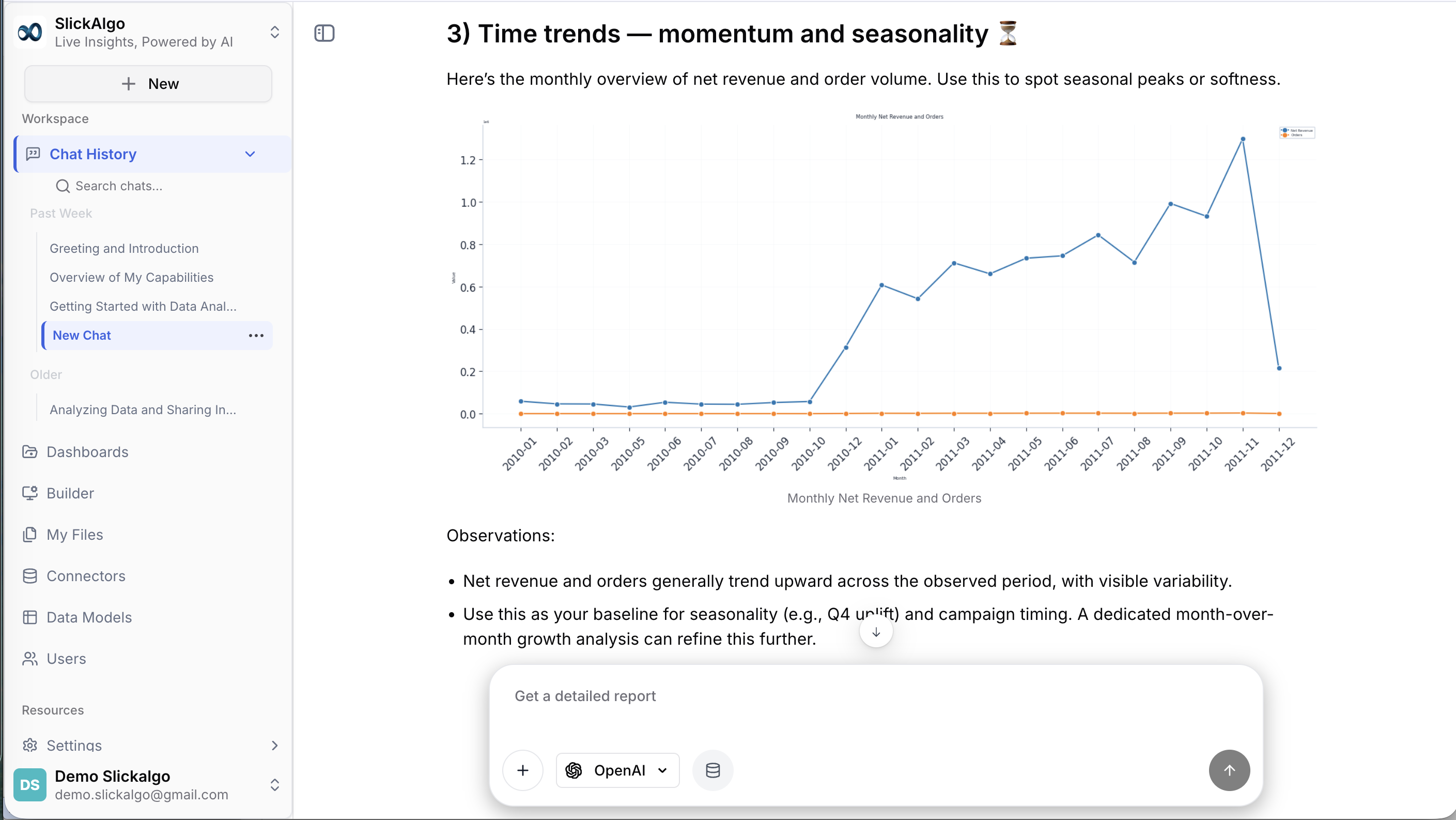 AI Data Analyst screenshot 5