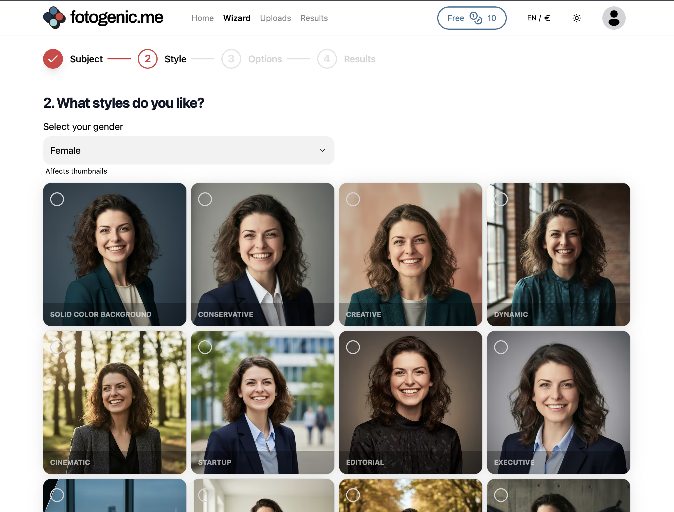 fotogenic.me screenshot 2
