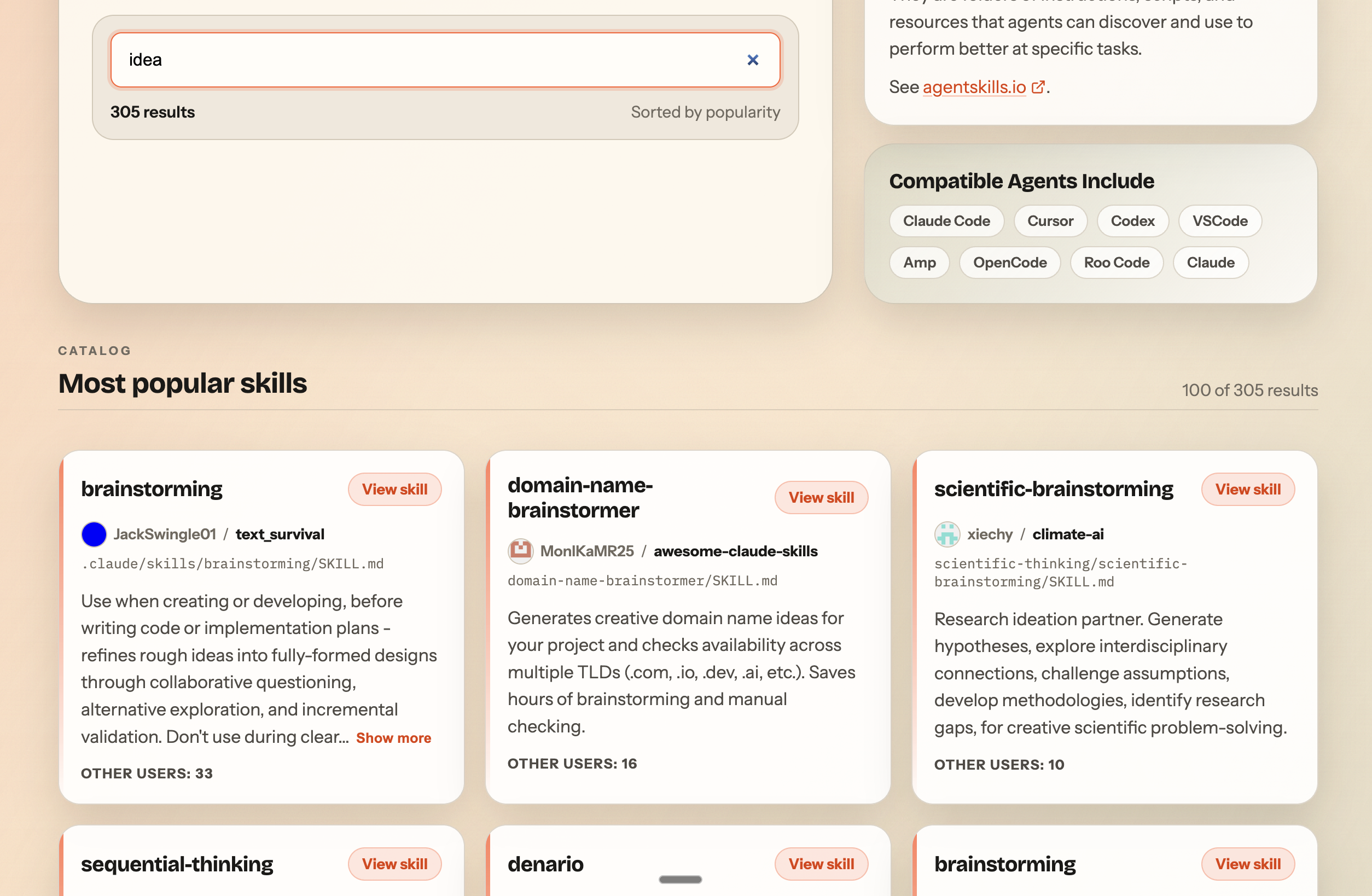 Agent Skills Directory screenshot 2