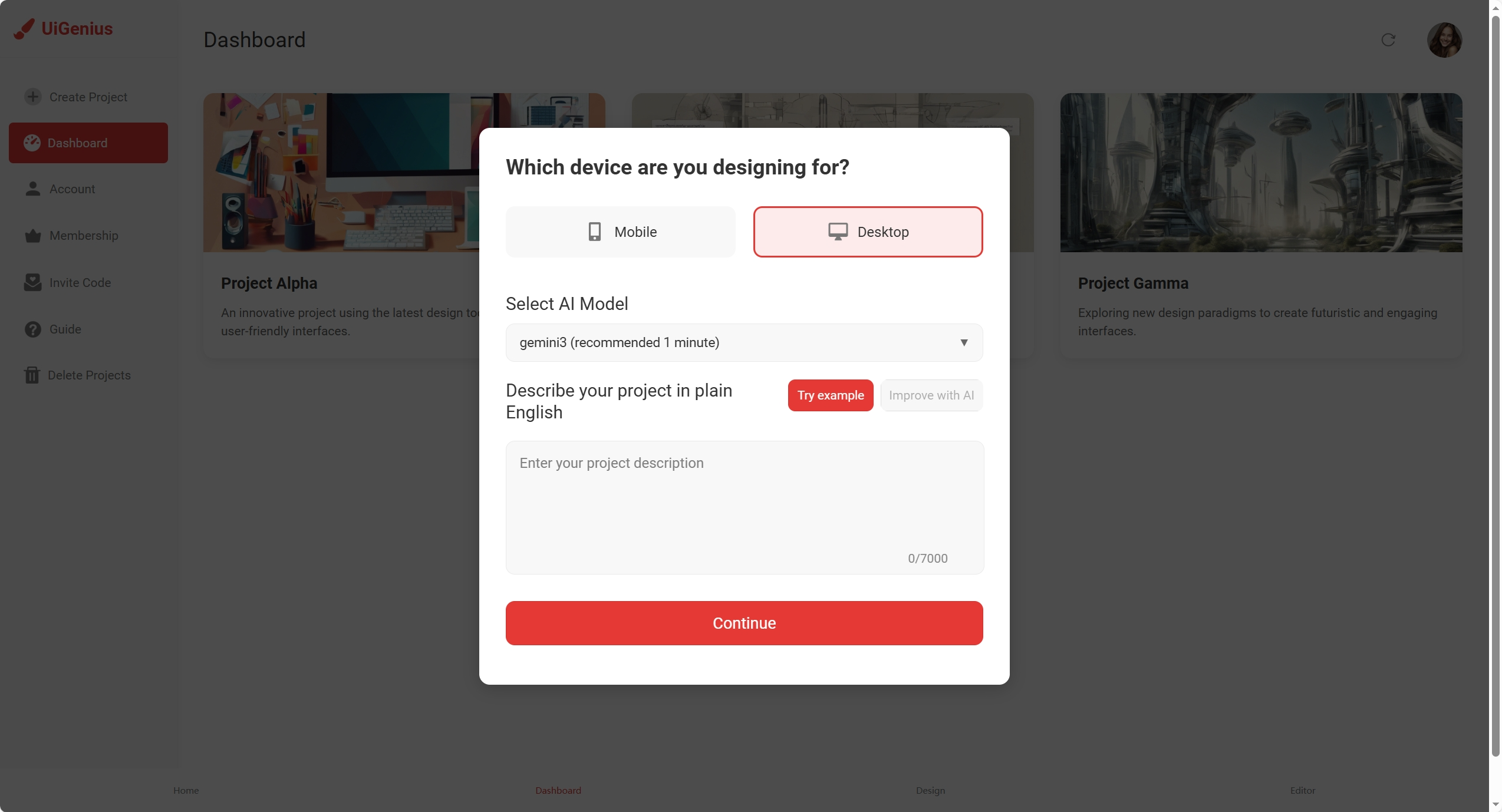 Uigenius screenshot 4