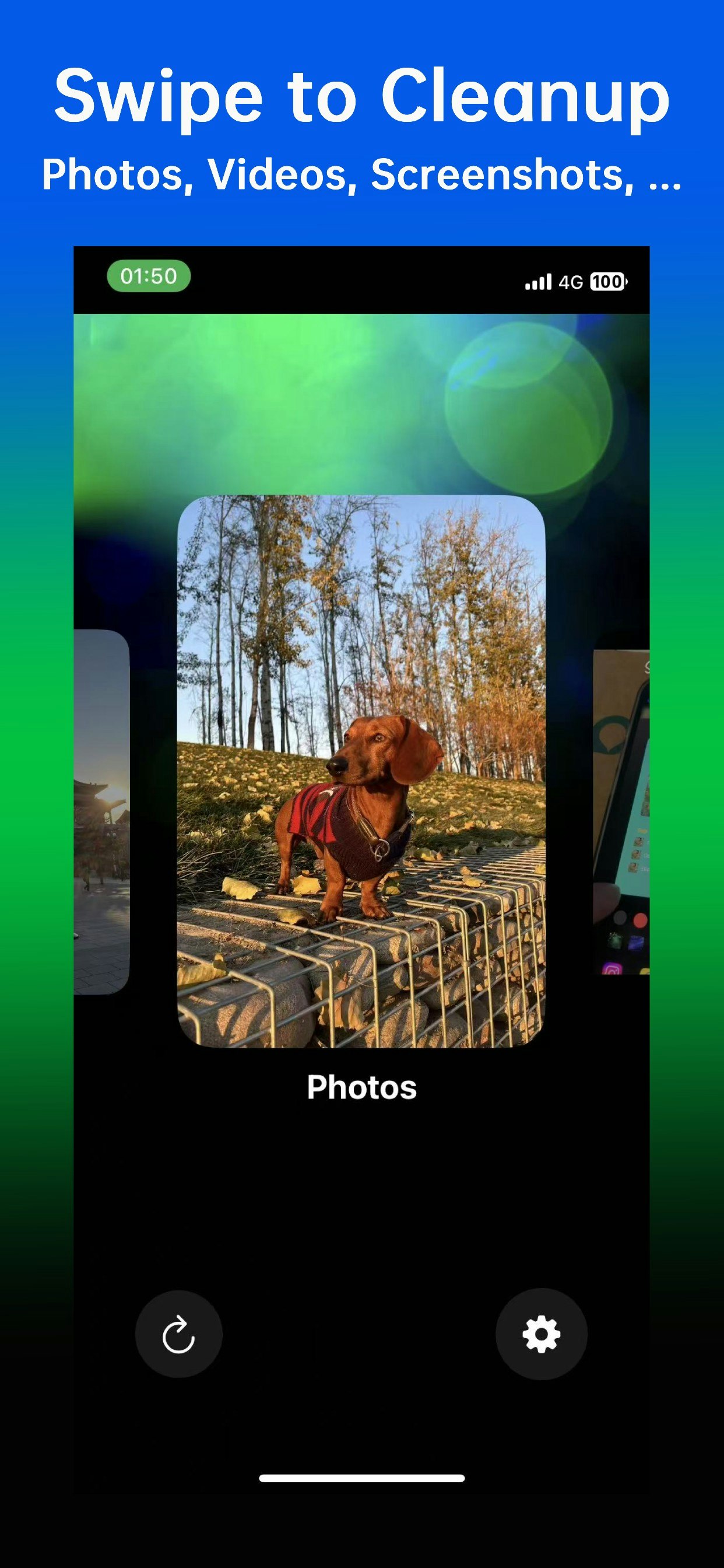 Swiped-Photos Storage Cleaner screenshot 1