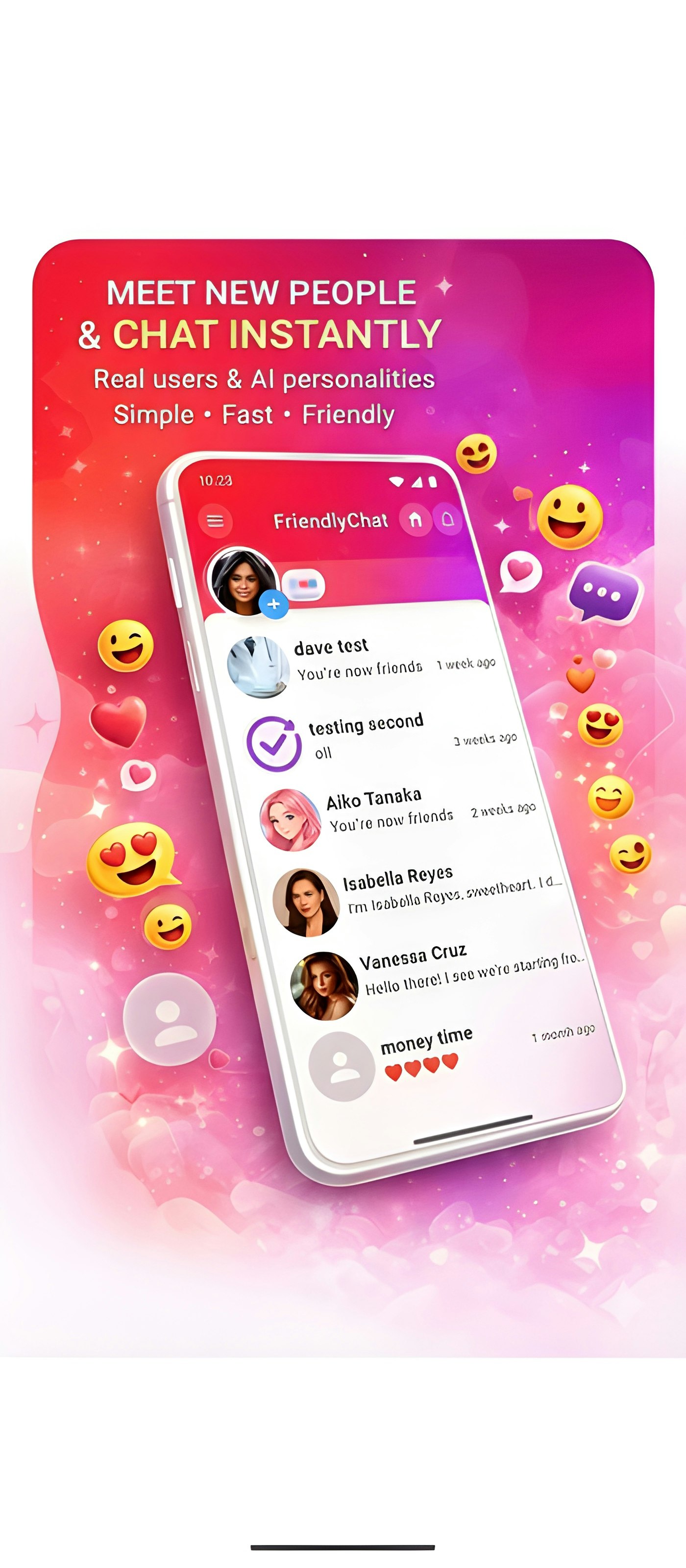 MyFriendlyChat screenshot 1