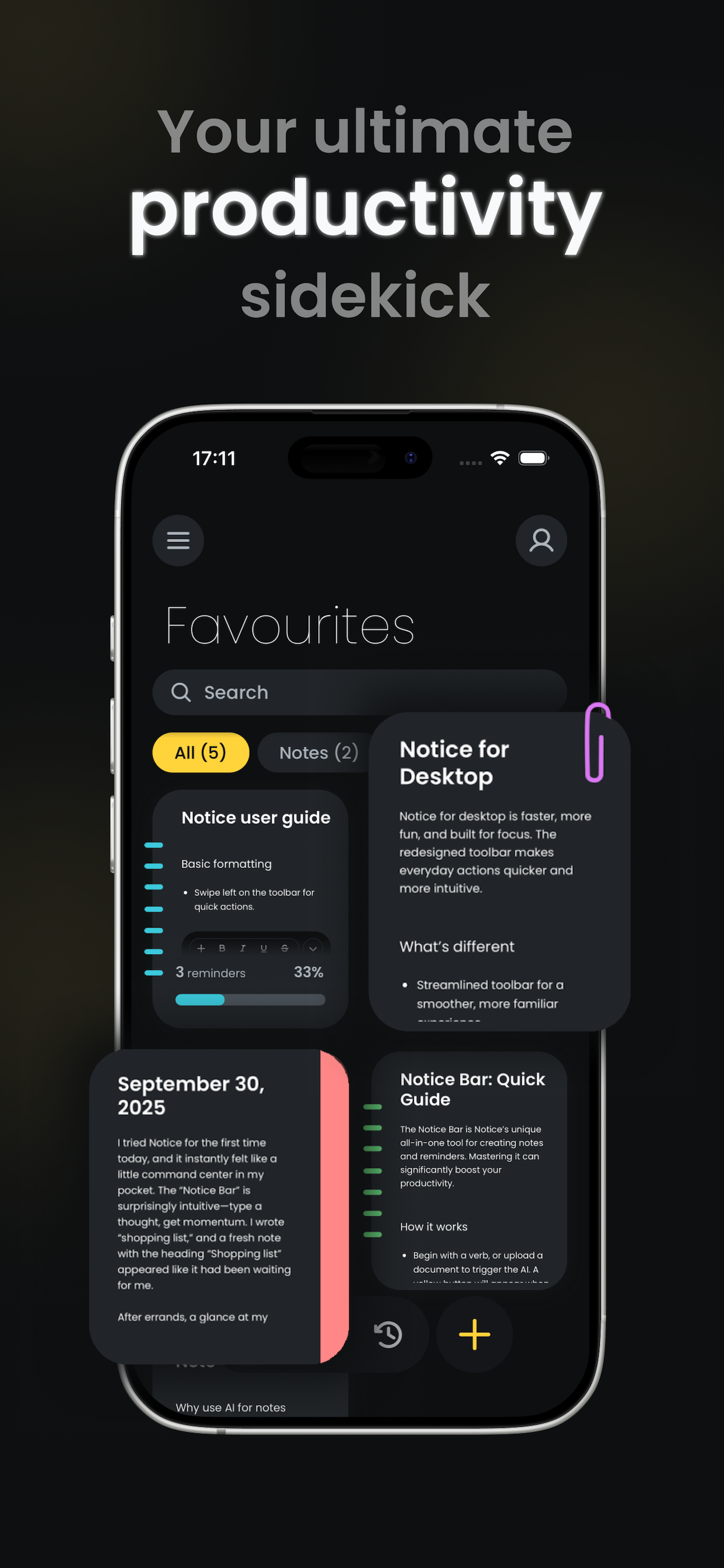 Notice screenshot 1