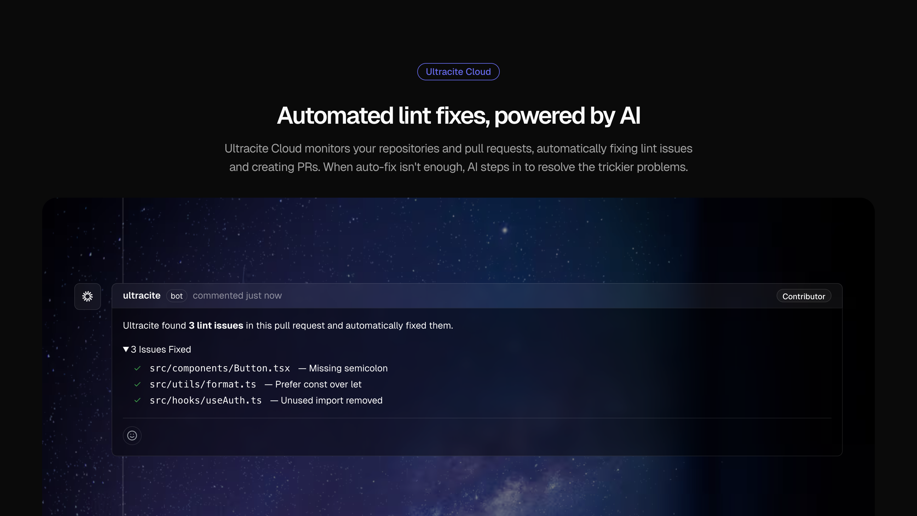 Ultracite v7 screenshot 3