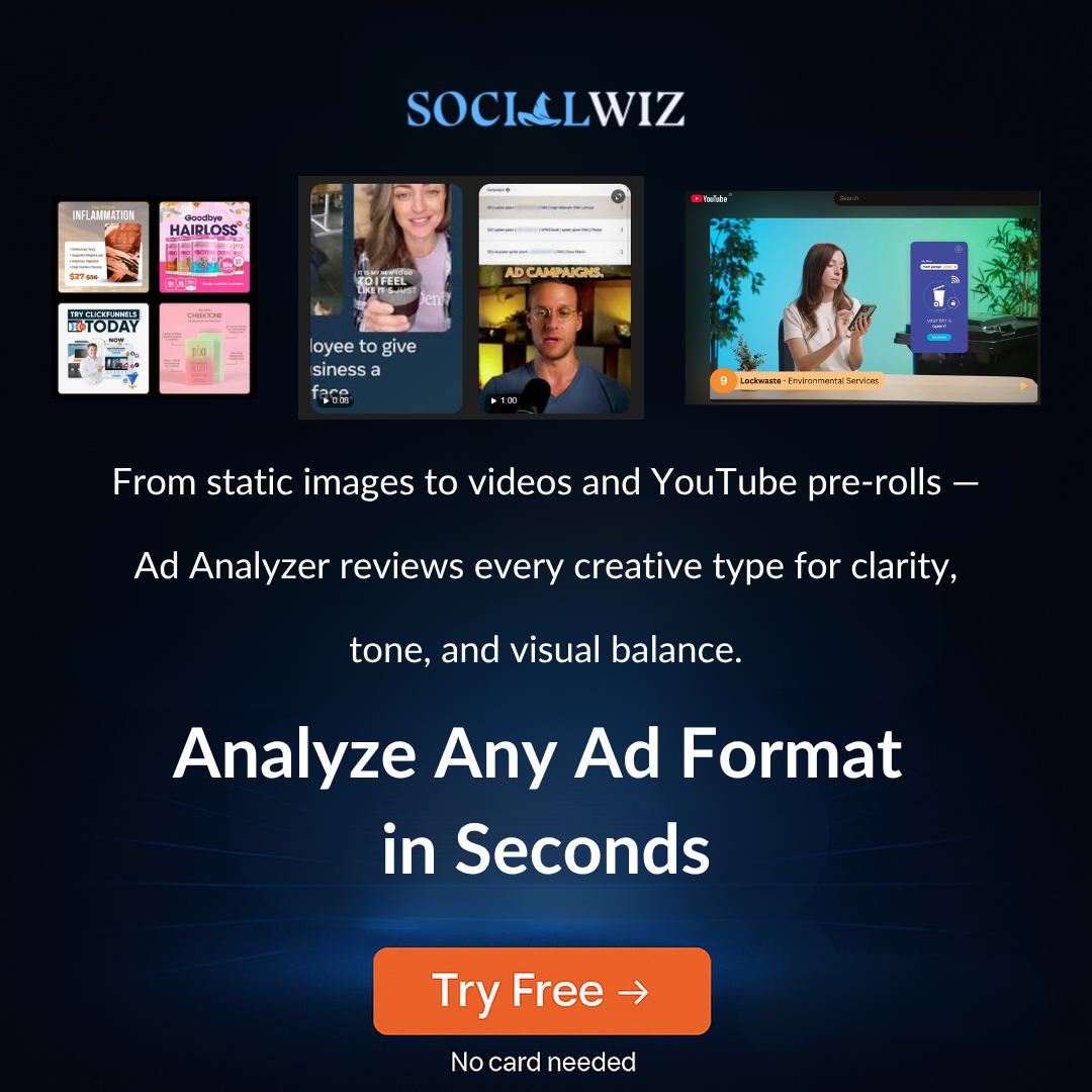Socialwiz Ad Analyzer screenshot 2