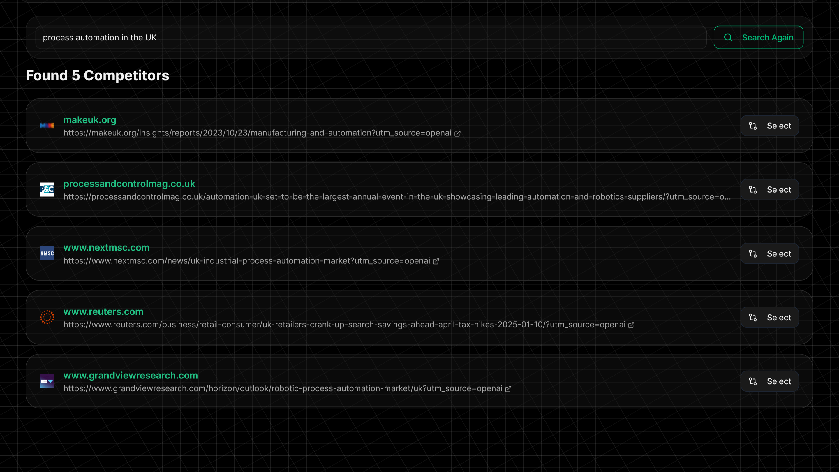 GEOScore screenshot 2