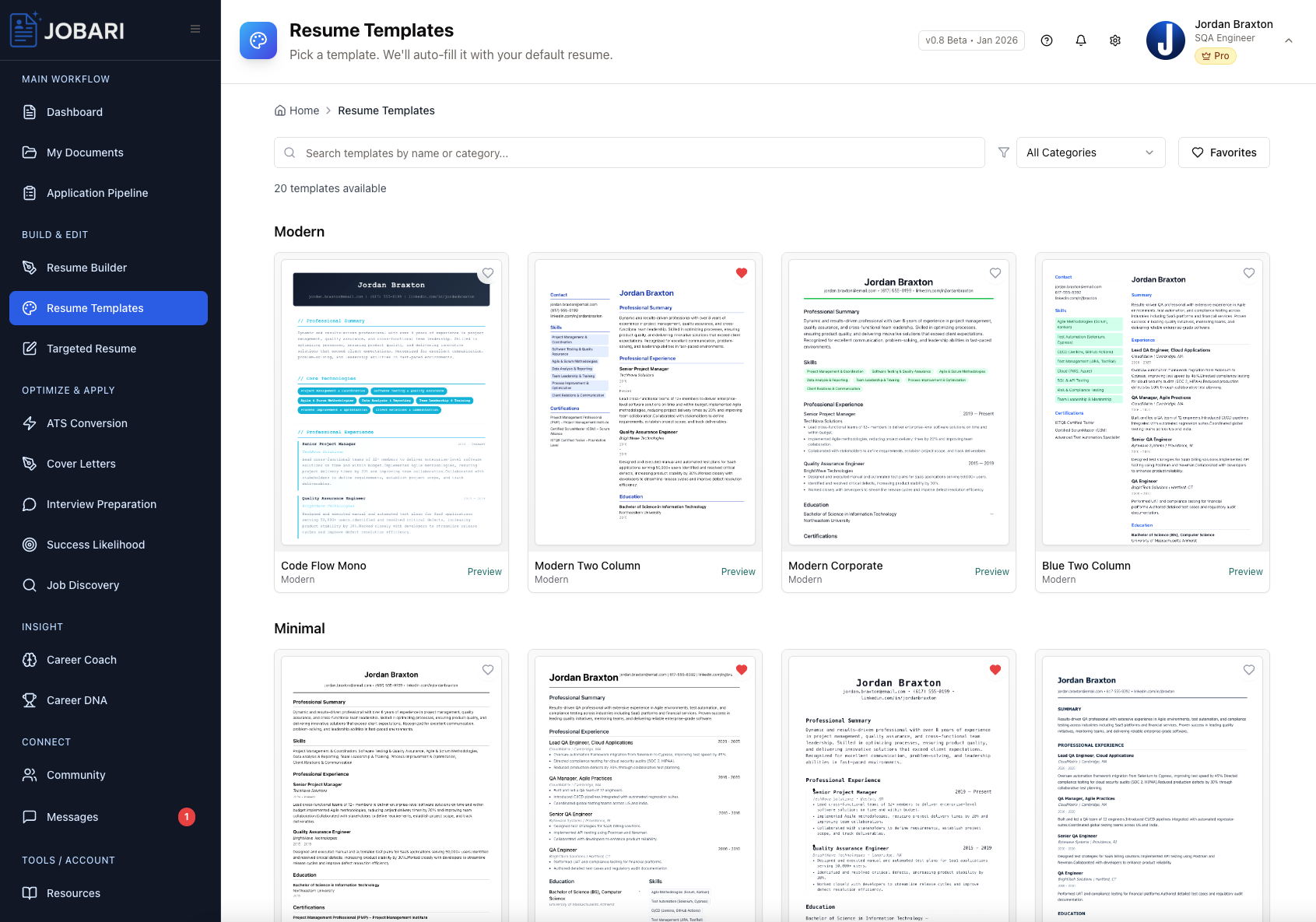 Jobari - Tools for a Smarter Job Search screenshot 15