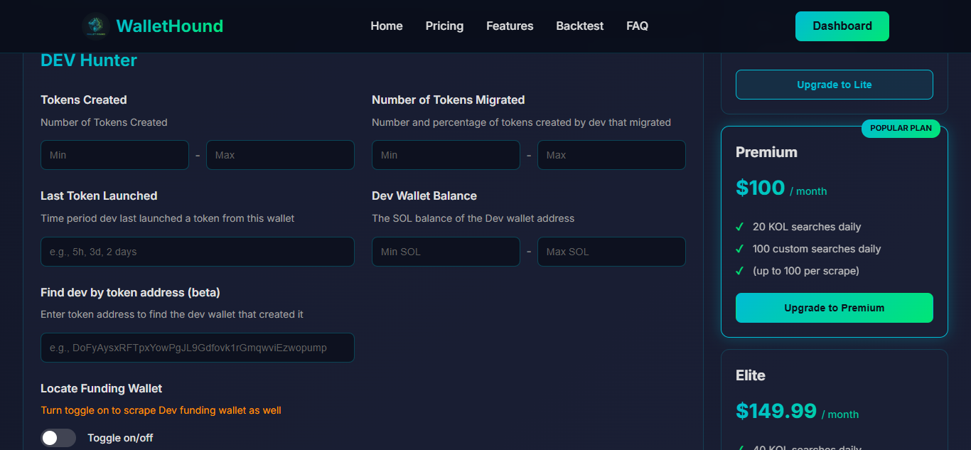 WalletHound screenshot 4