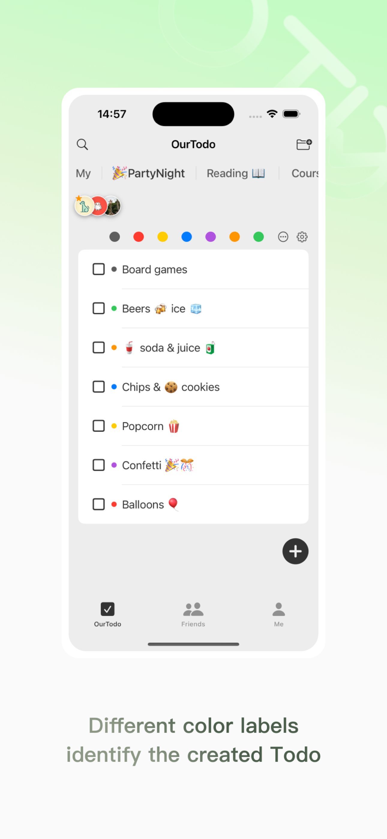 OurTodo screenshot 1